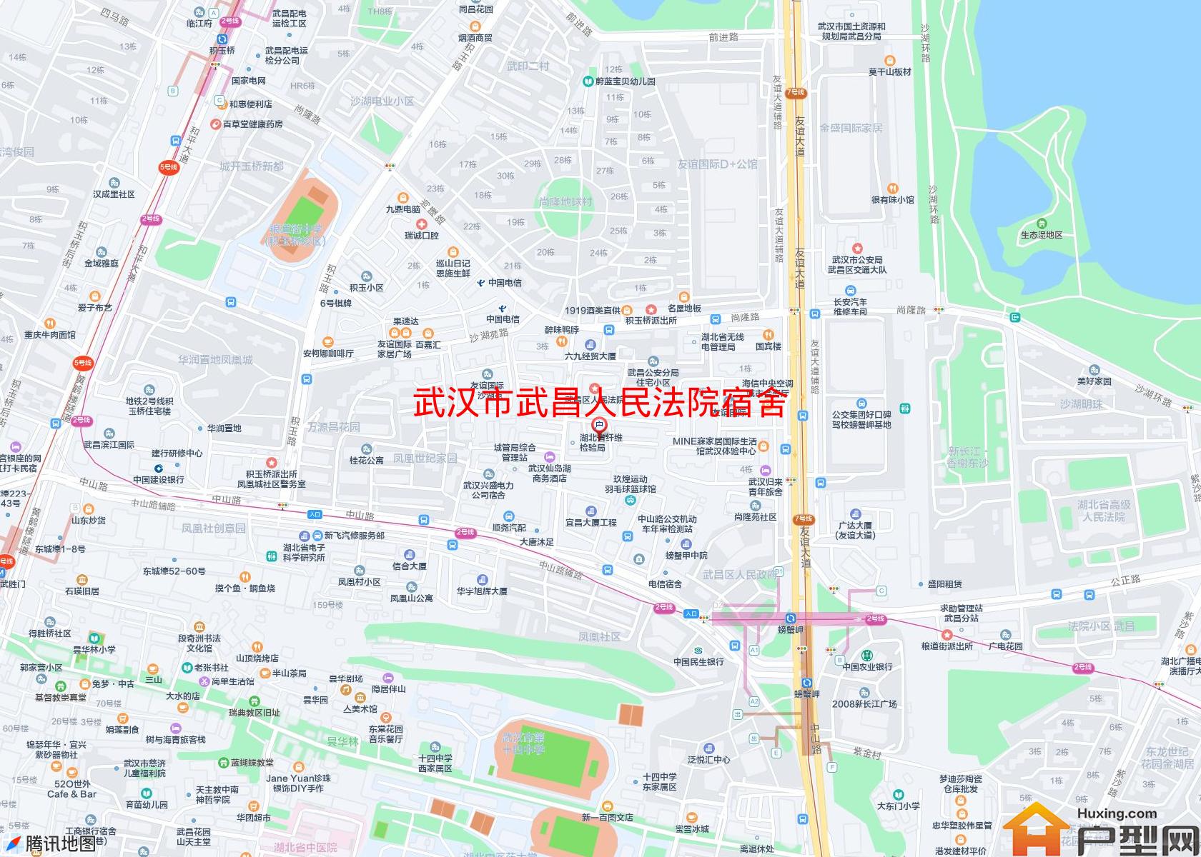 武昌人民法院宿舍小区 - 户型网