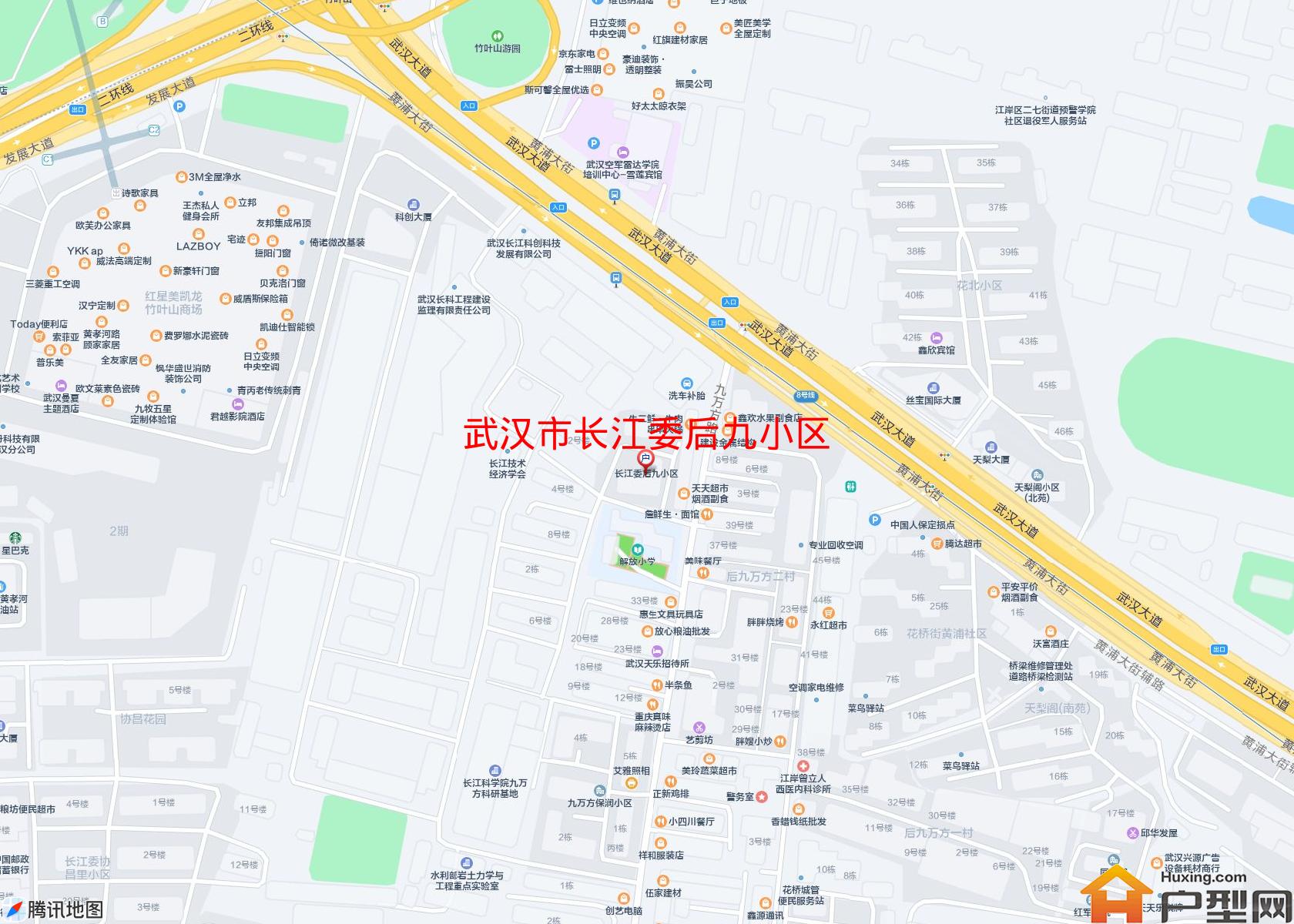 长江委后九小区小区 - 户型网