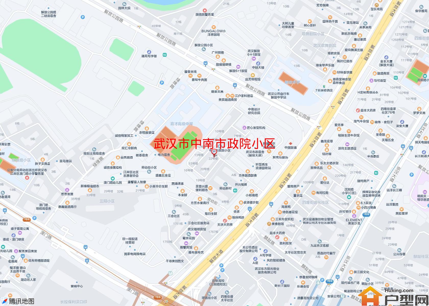 中南市政院小区小区 - 户型网