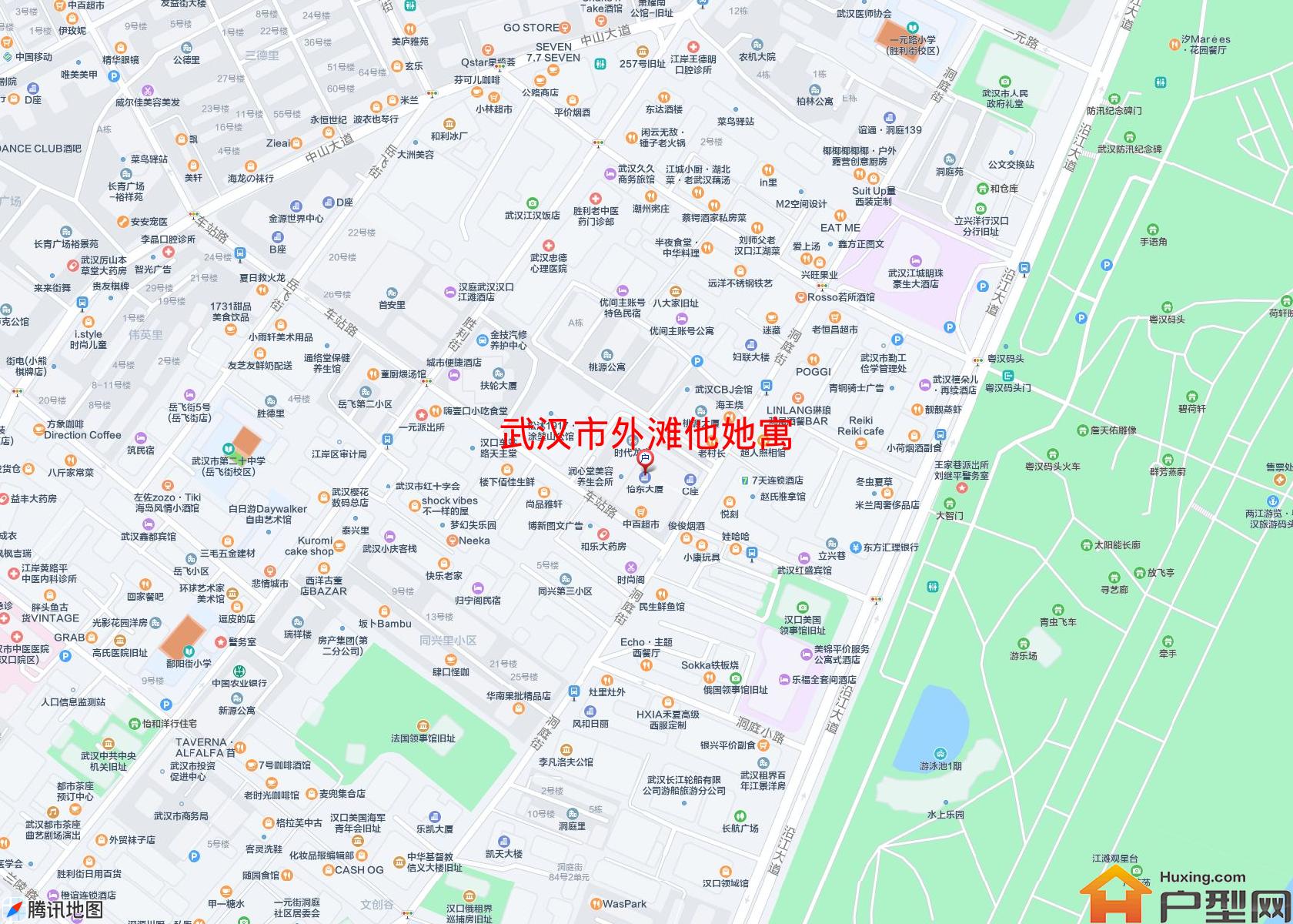 外滩他她寓小区 - 户型网