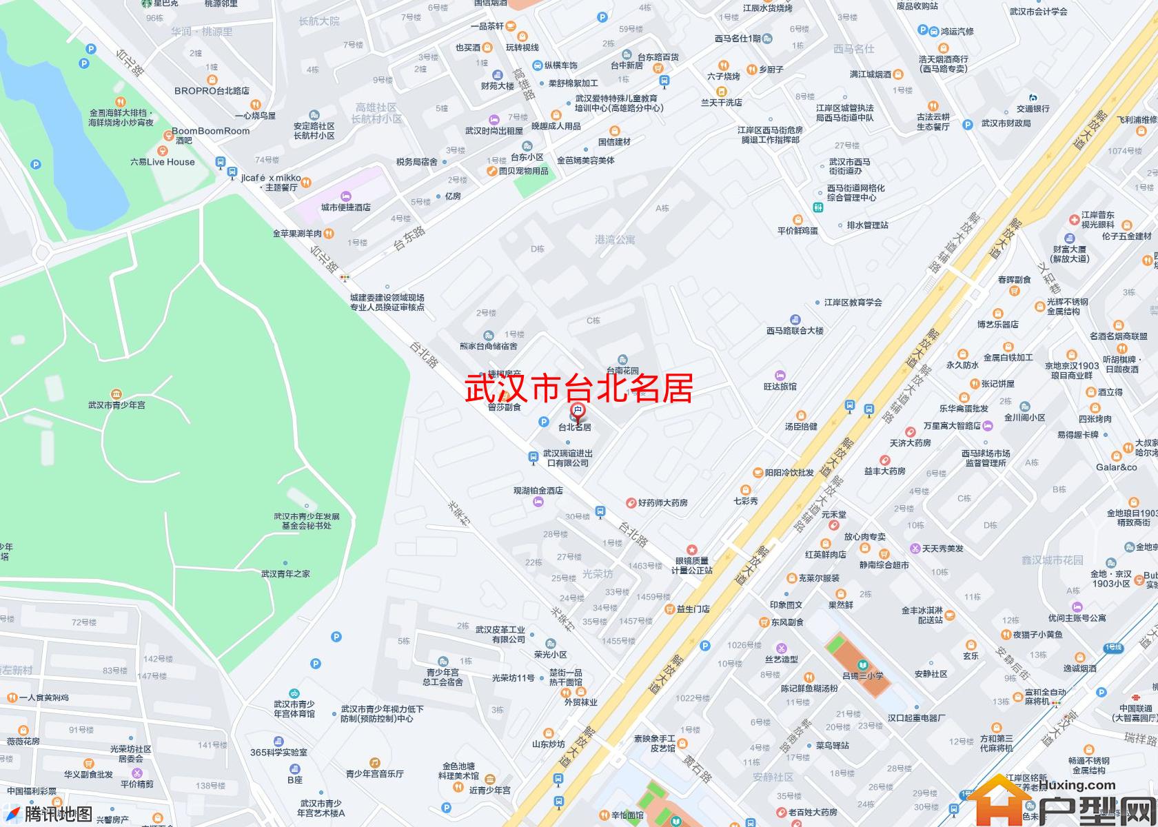 台北名居小区 - 户型网