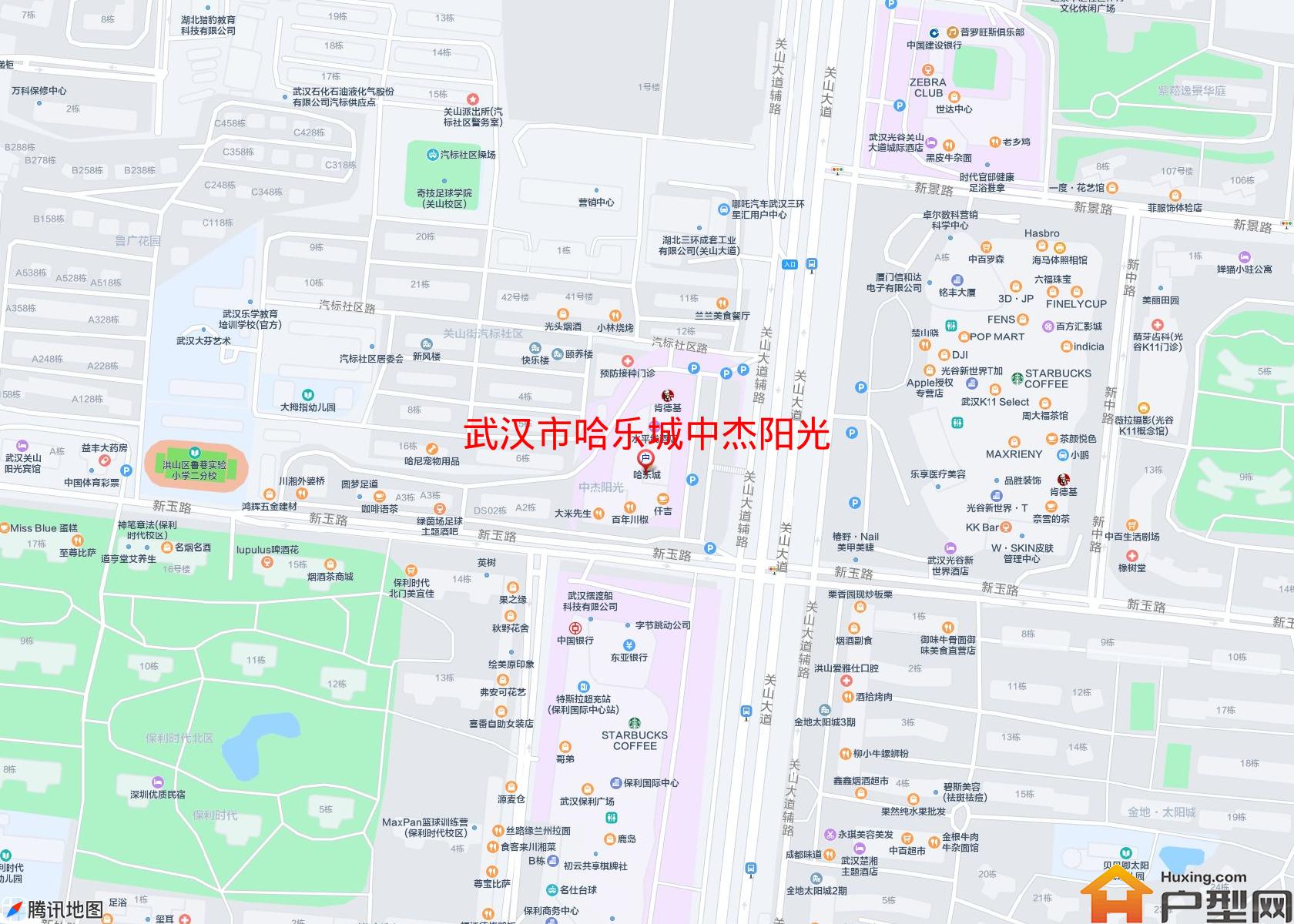 哈乐城中杰阳光小区 - 户型网