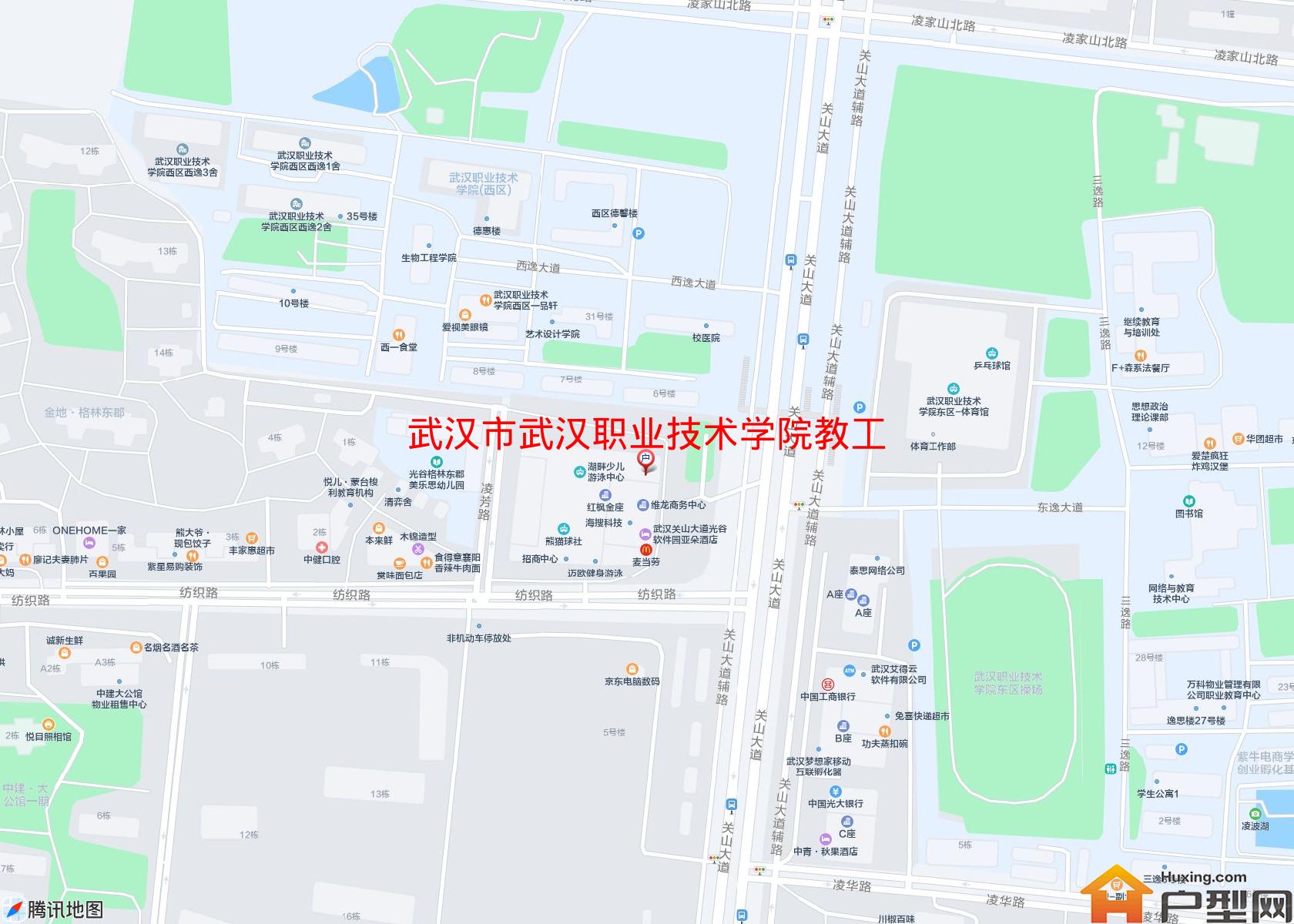 武汉职业技术学院教工宿舍小区 - 户型网