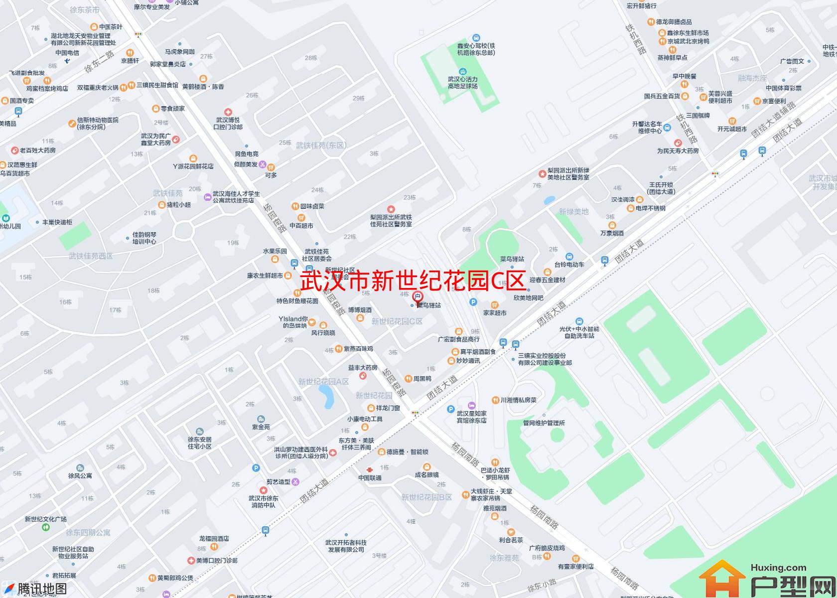 新世纪花园C区小区 - 户型网 新世纪花园C区小区 - 户型网