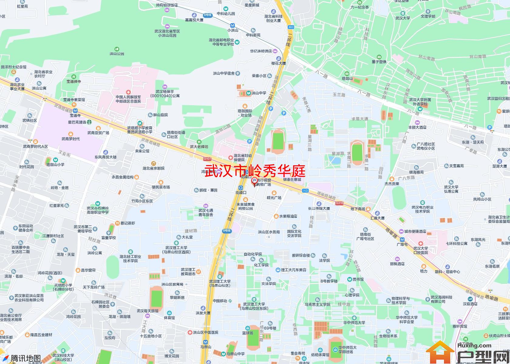 岭秀华庭小区 - 户型网