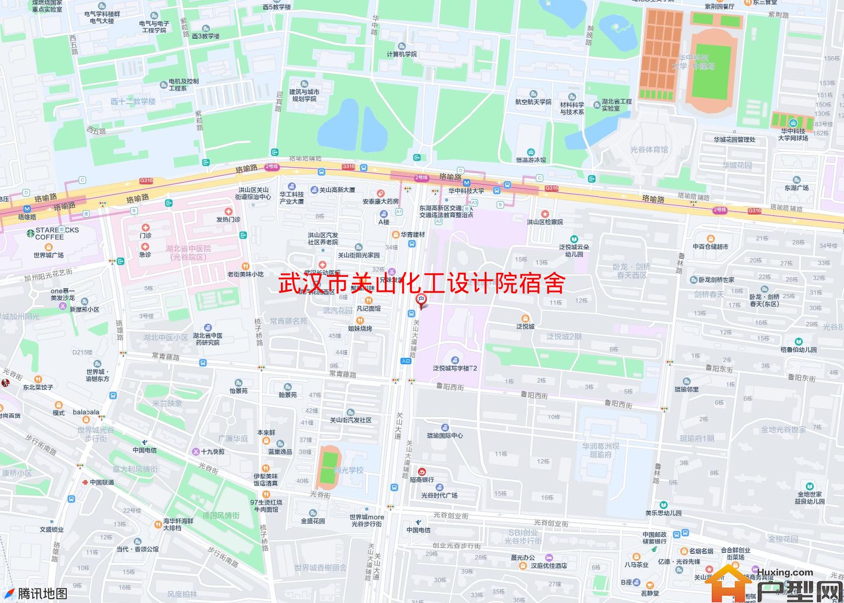 关山化工设计院宿舍小区 - 户型网