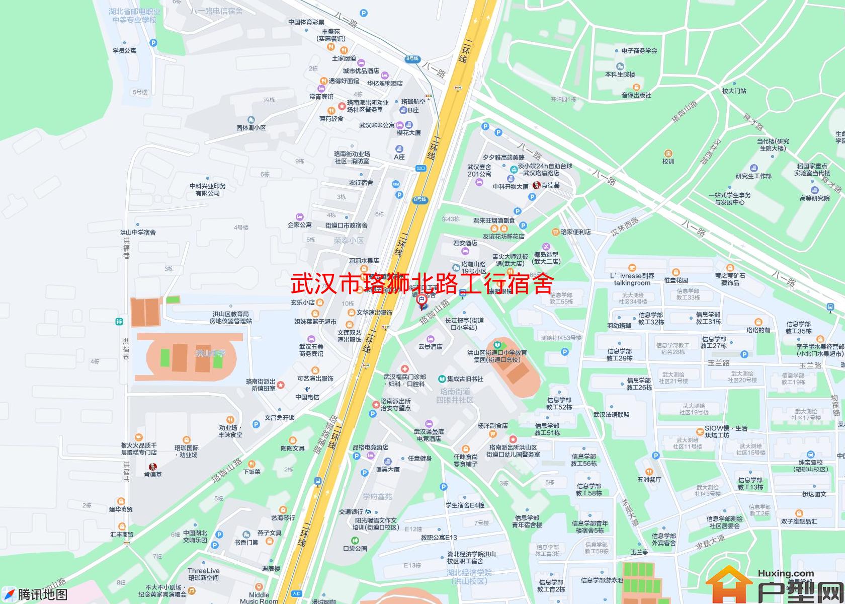 珞狮北路工行宿舍小区 - 户型网
