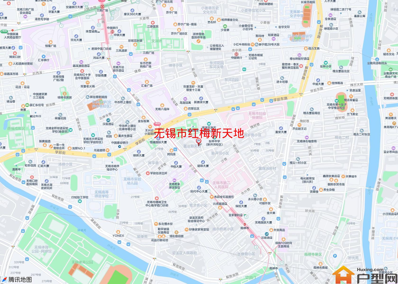 红梅新天地小区 - 户型网
