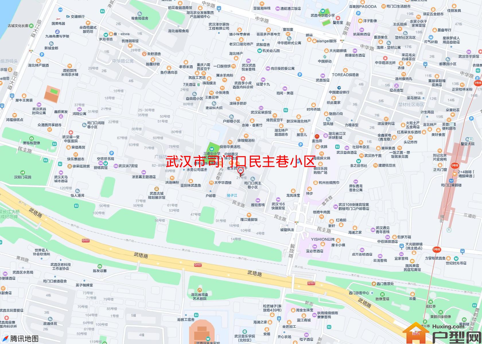 司门口民主巷小区小区 - 户型网