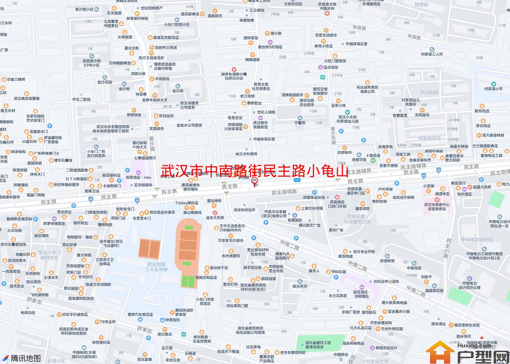 中南路街民主路小龟山社区小区 - 户型网