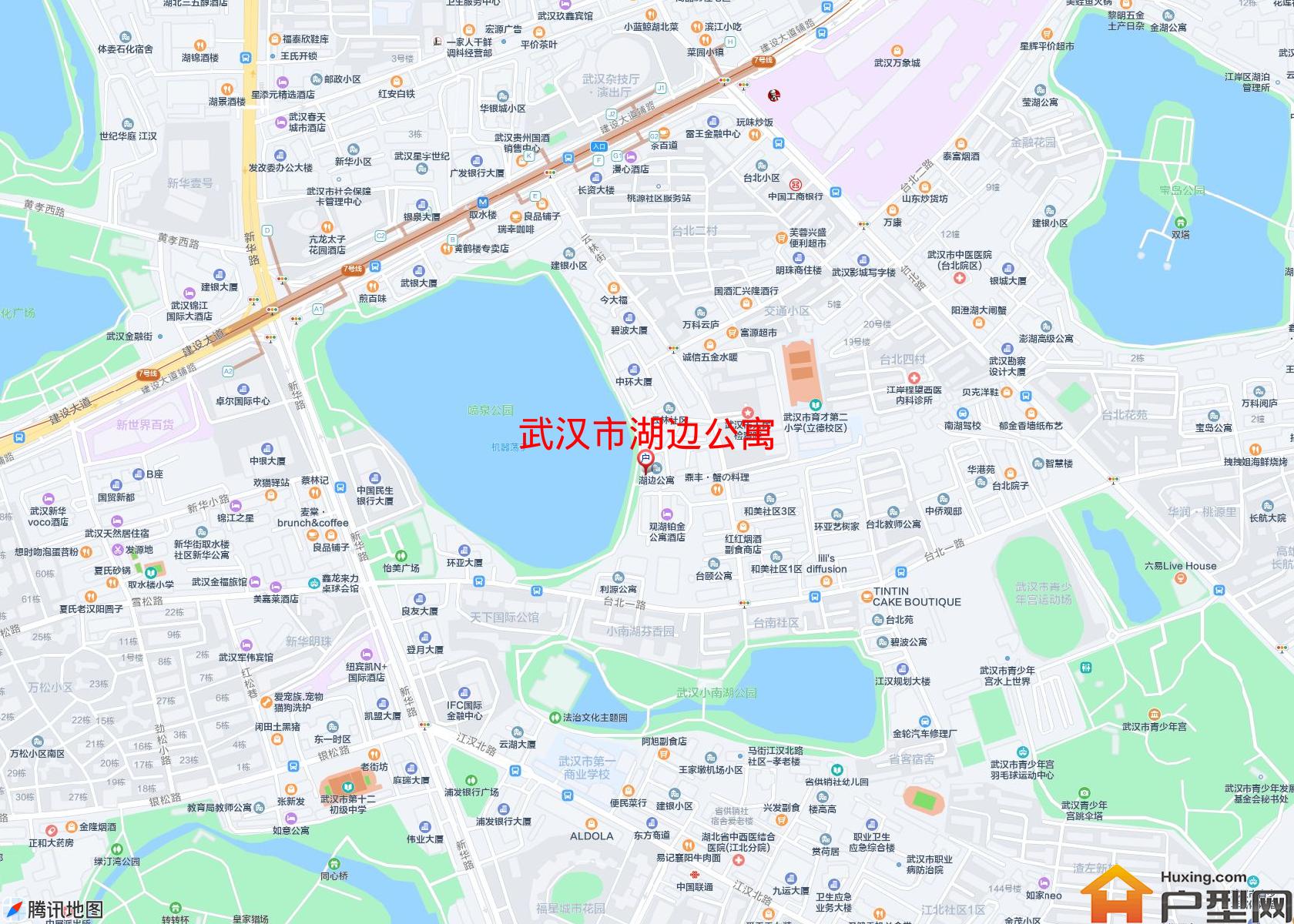 湖边公寓小区 - 户型网
