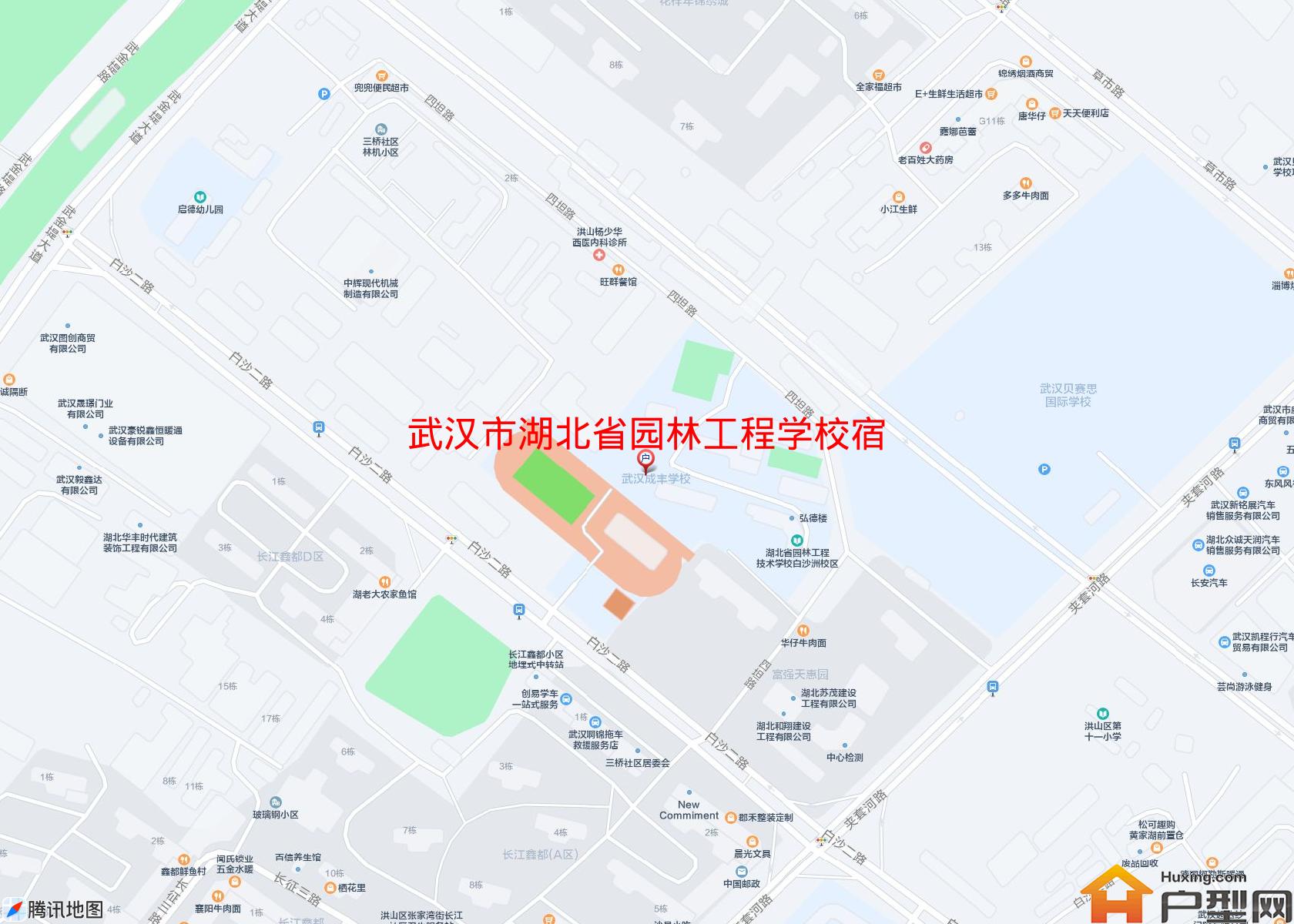 湖北省园林工程学校宿舍小区 - 户型网