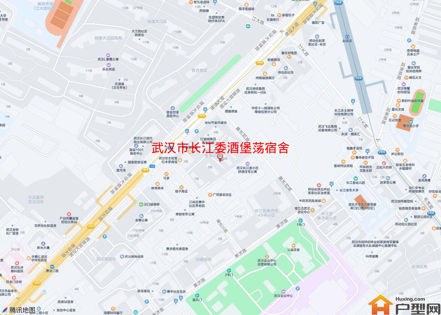 长江委酒堡荡宿舍小区 - 户型网