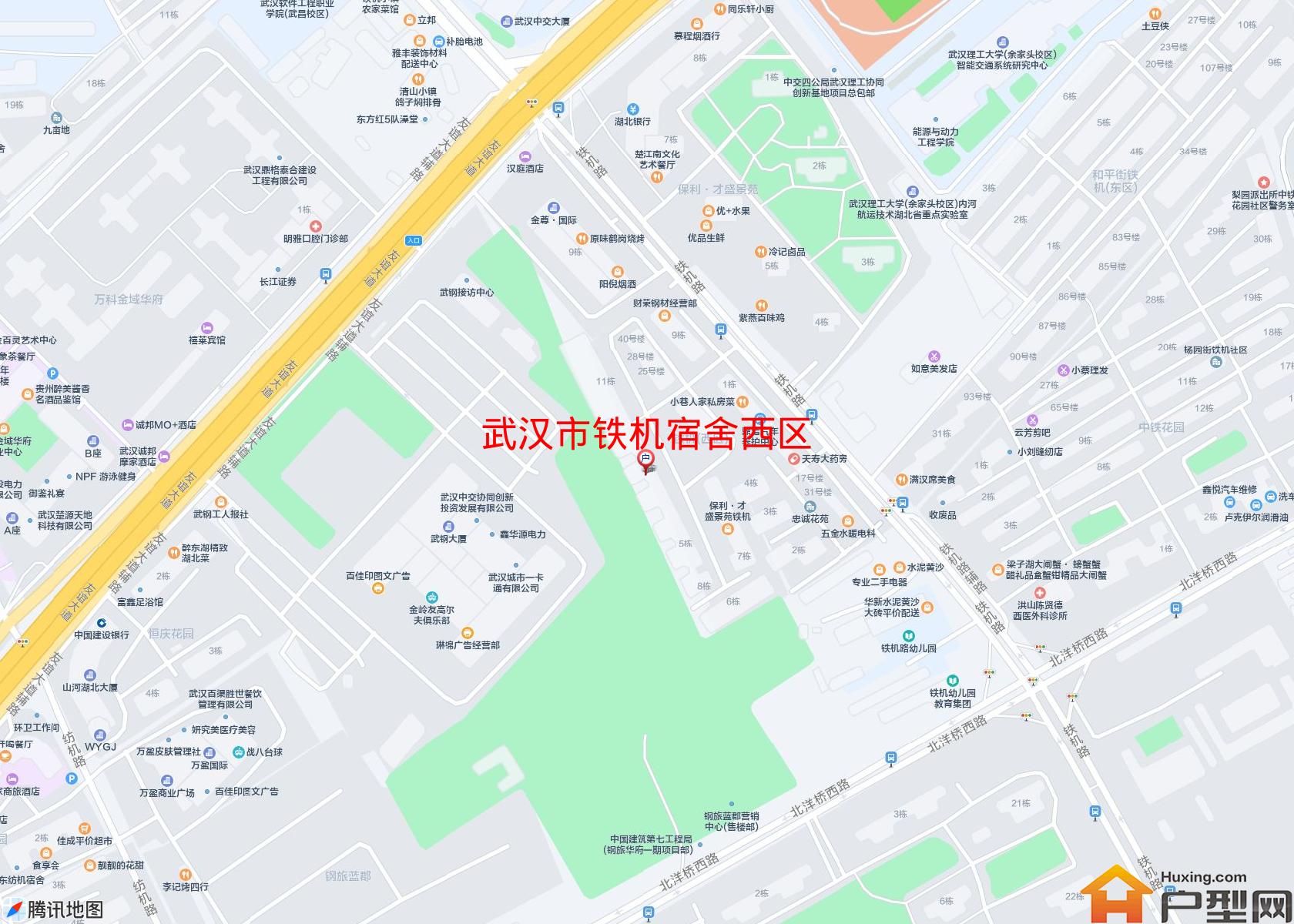 铁机宿舍西区小区 - 户型网