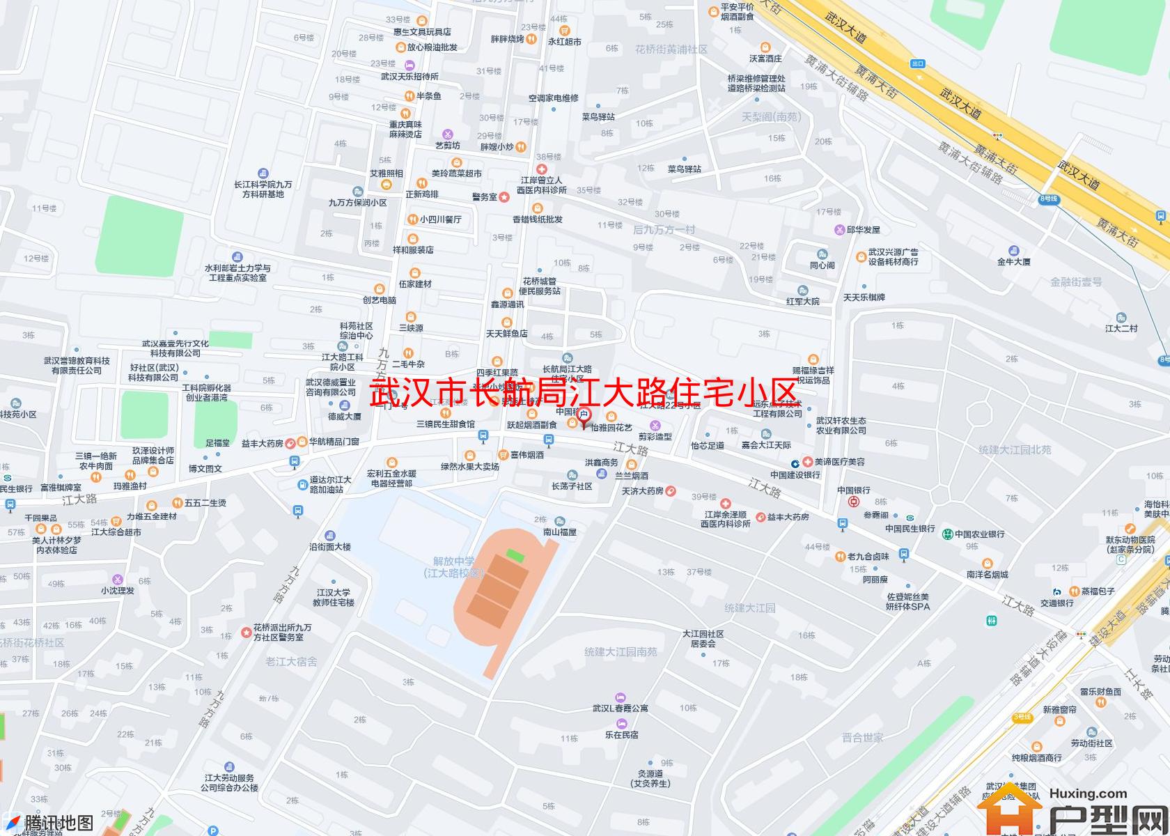 长航局江大路住宅小区小区 - 户型网