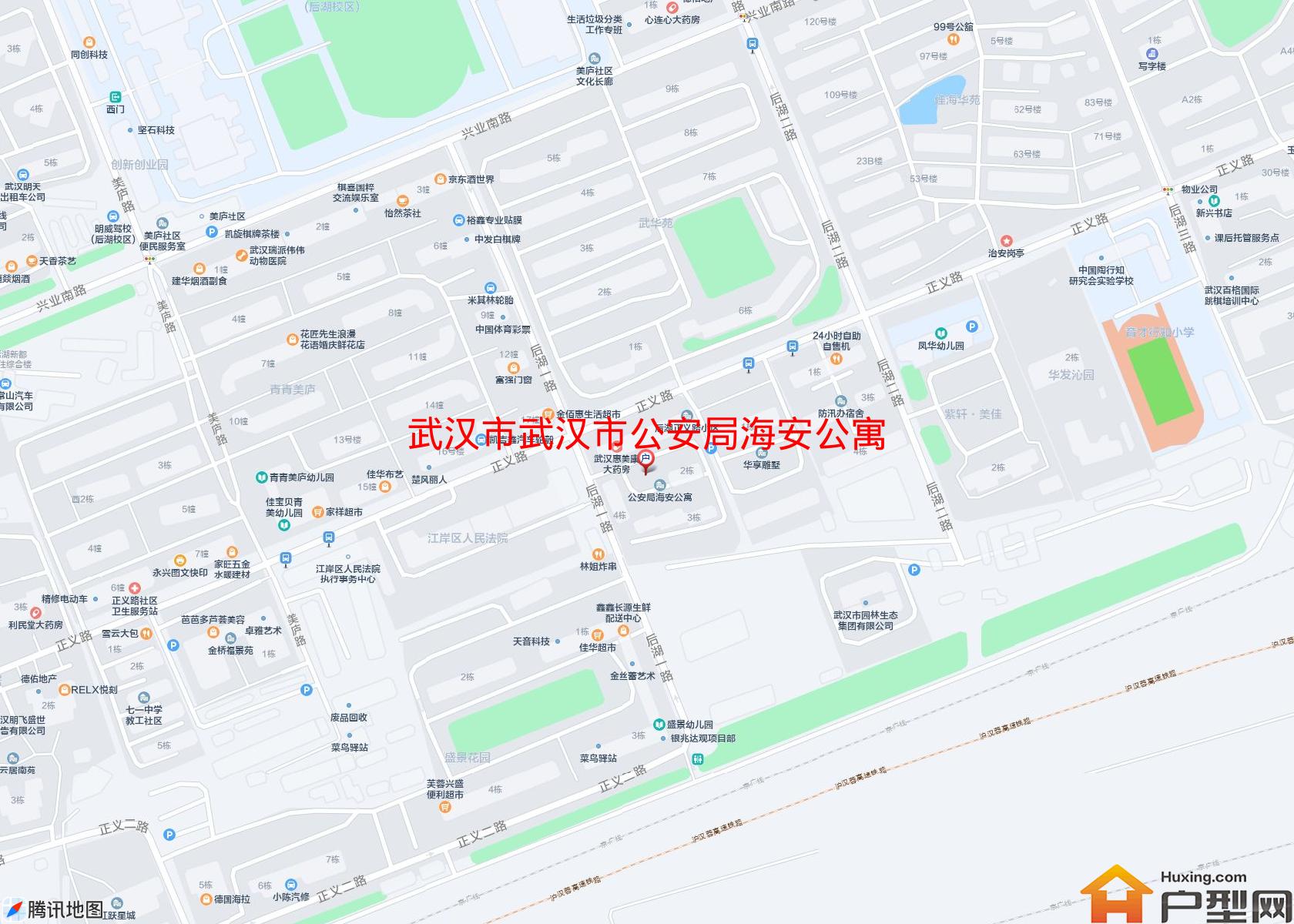 武汉市公安局海安公寓小区 - 户型网