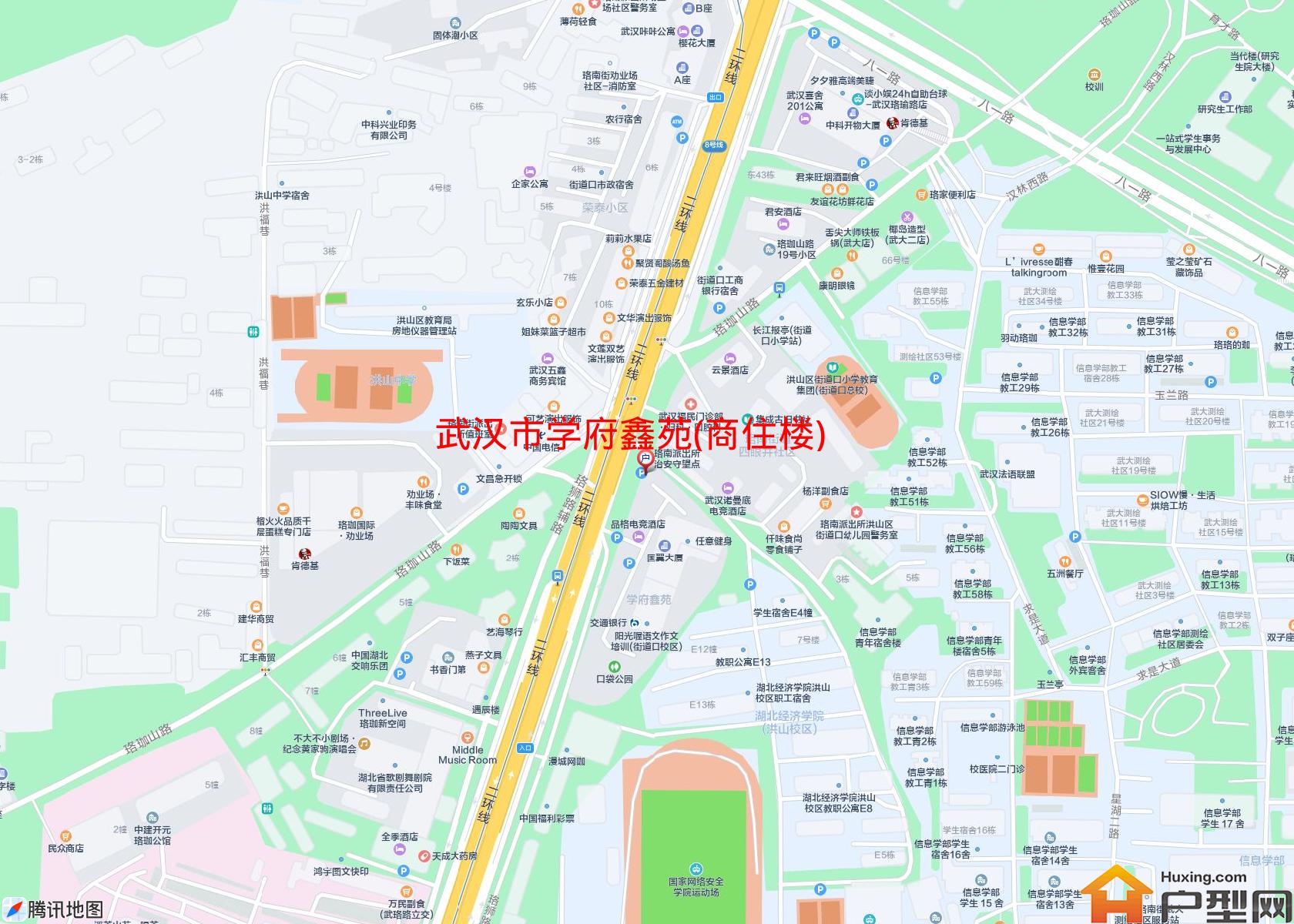 学府鑫苑(商住楼)小区 - 户型网