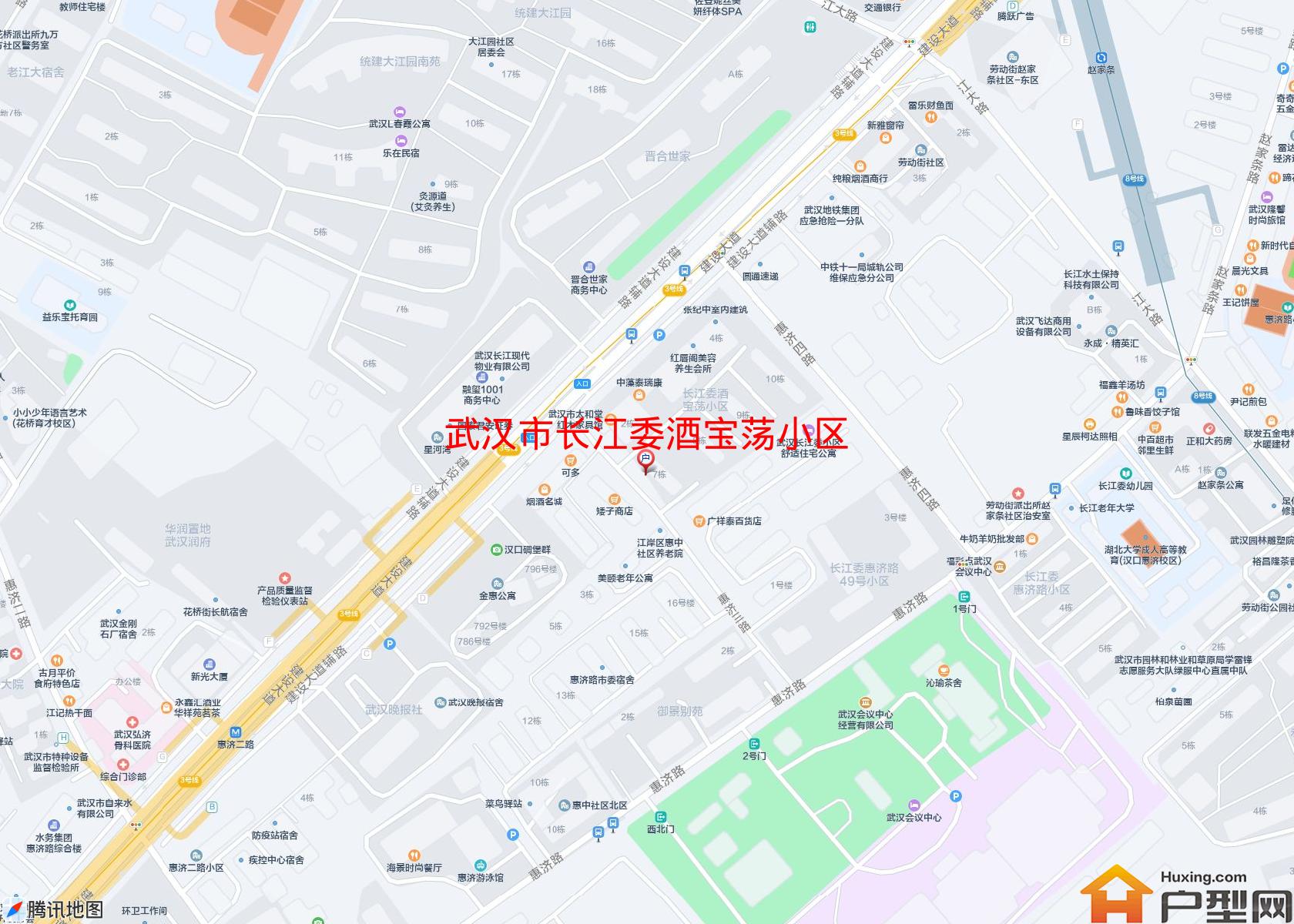 长江委酒宝荡小区小区 - 户型网