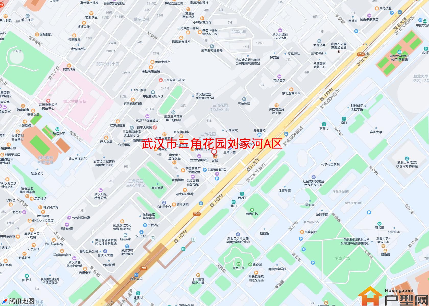 三角花园刘家河A区小区 - 户型网