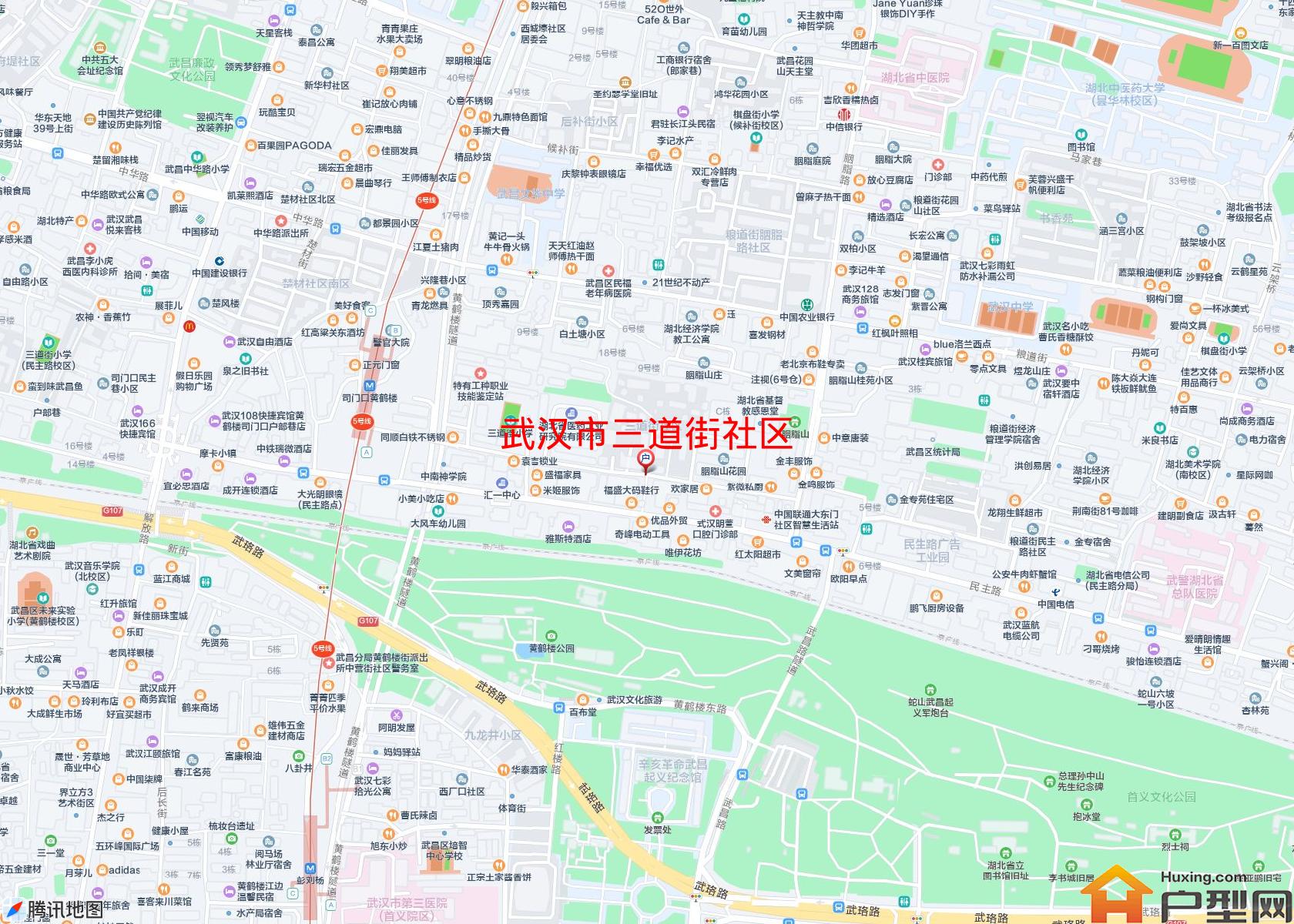 三道街社区小区 - 户型网