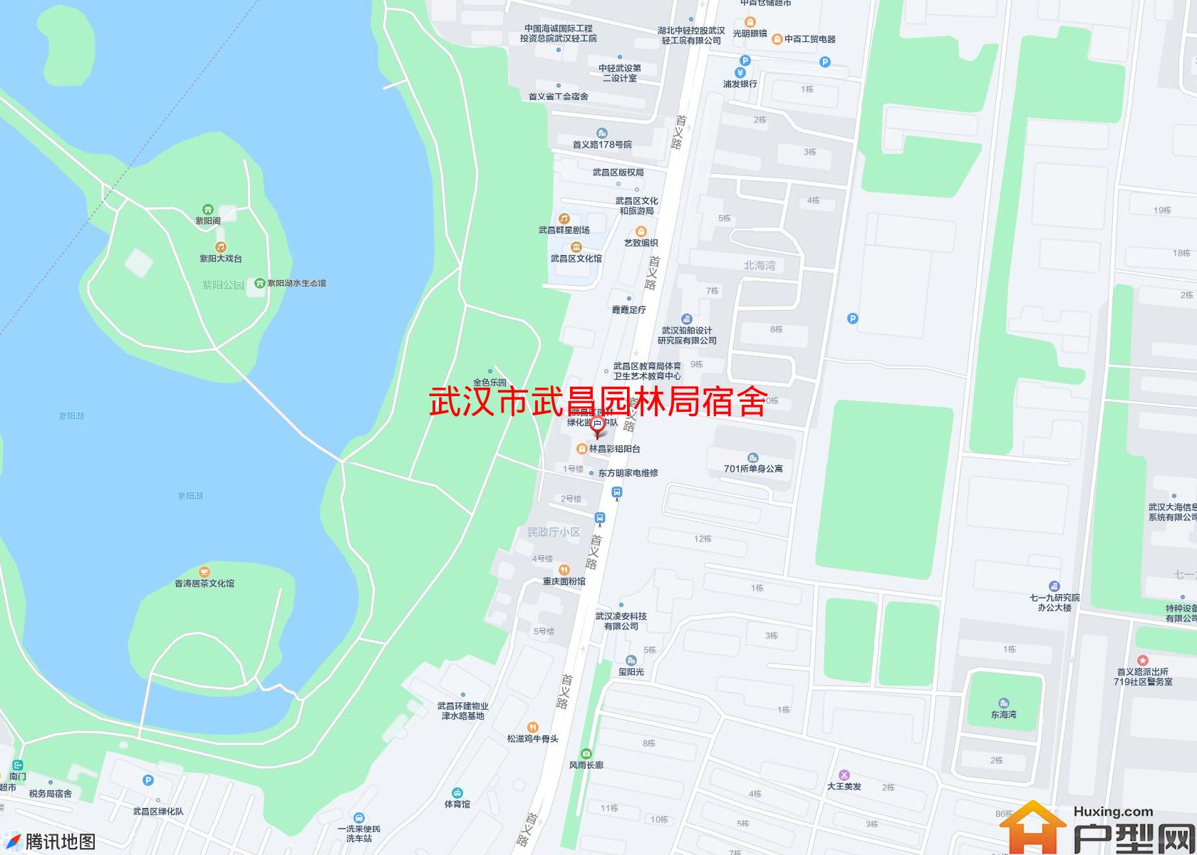 武昌园林局宿舍小区 - 户型网
