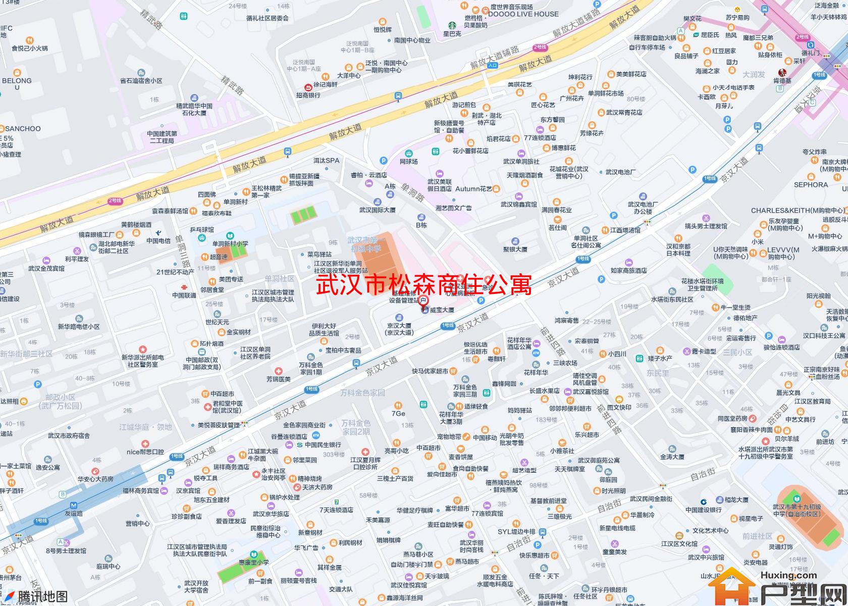 松森商住公寓小区 - 户型网