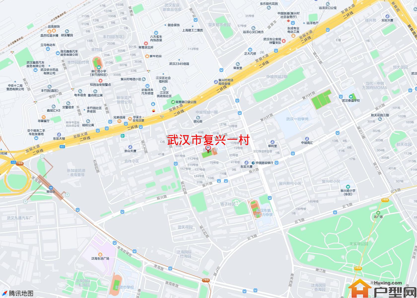 复兴一村小区 - 户型网