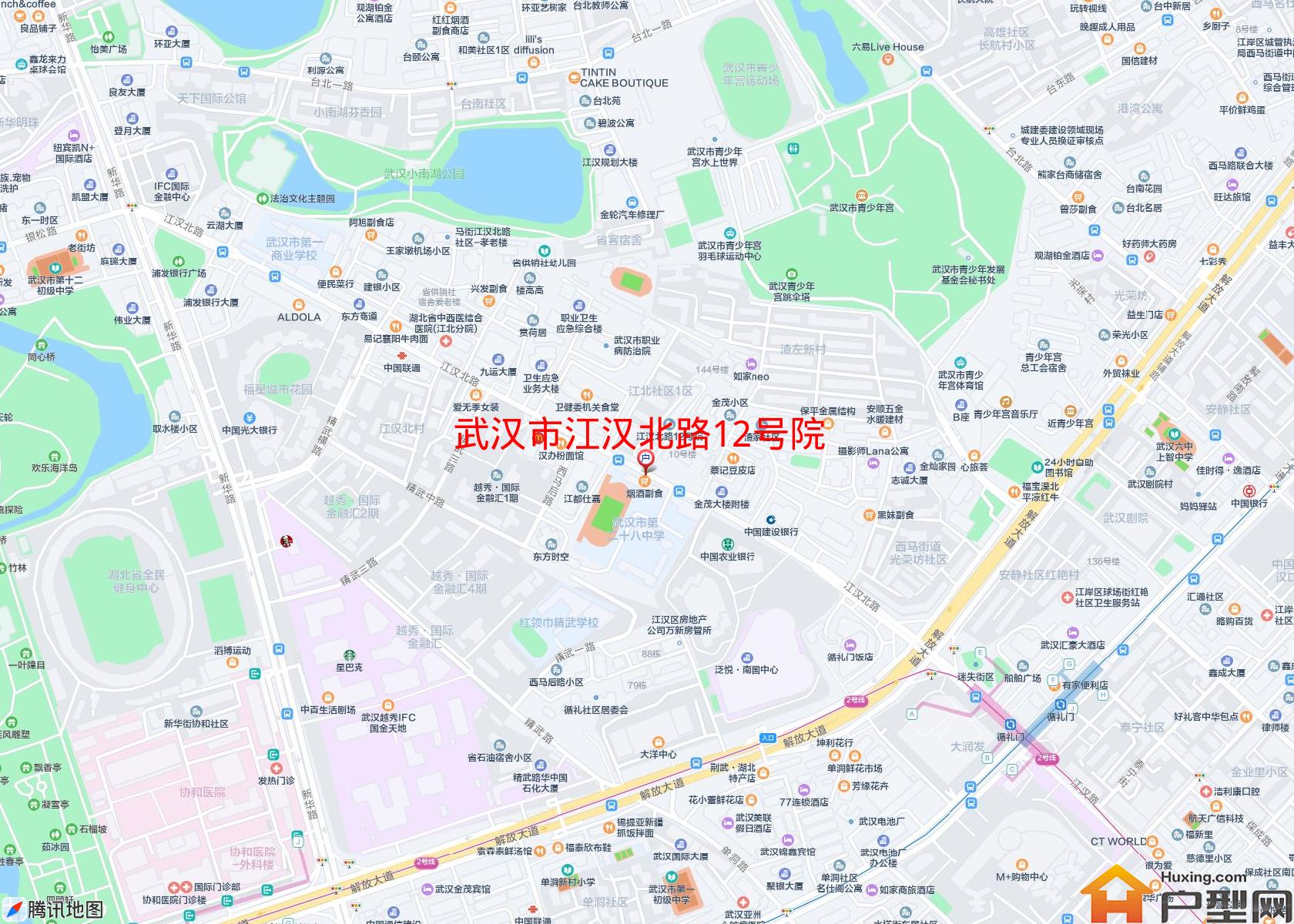 江汉北路12号院小区 - 户型网