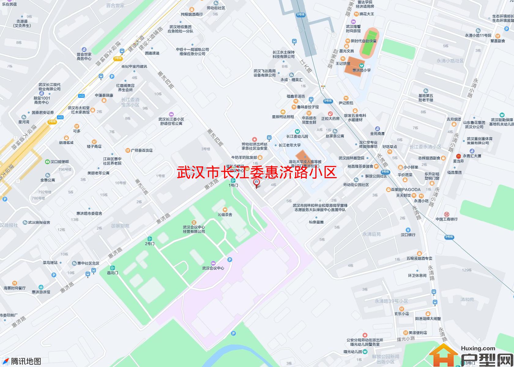 长江委惠济路小区小区 - 户型网