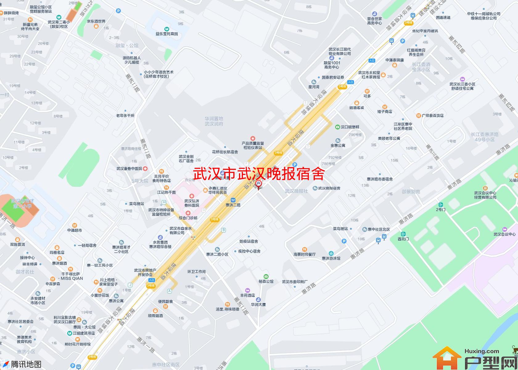 武汉晚报宿舍小区 - 户型网
