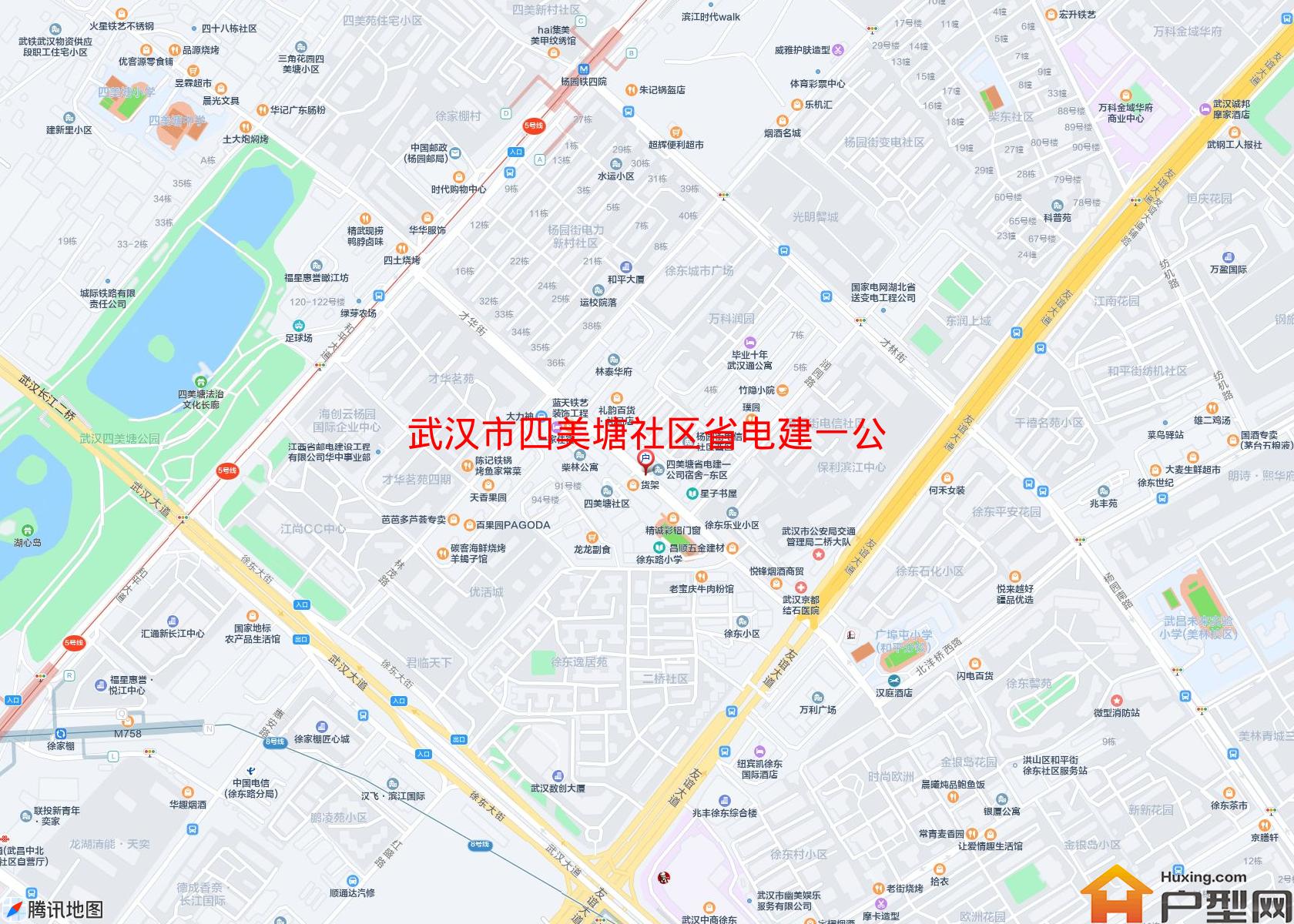 四美塘社区省电建一公司宿舍东区小区 - 户型网