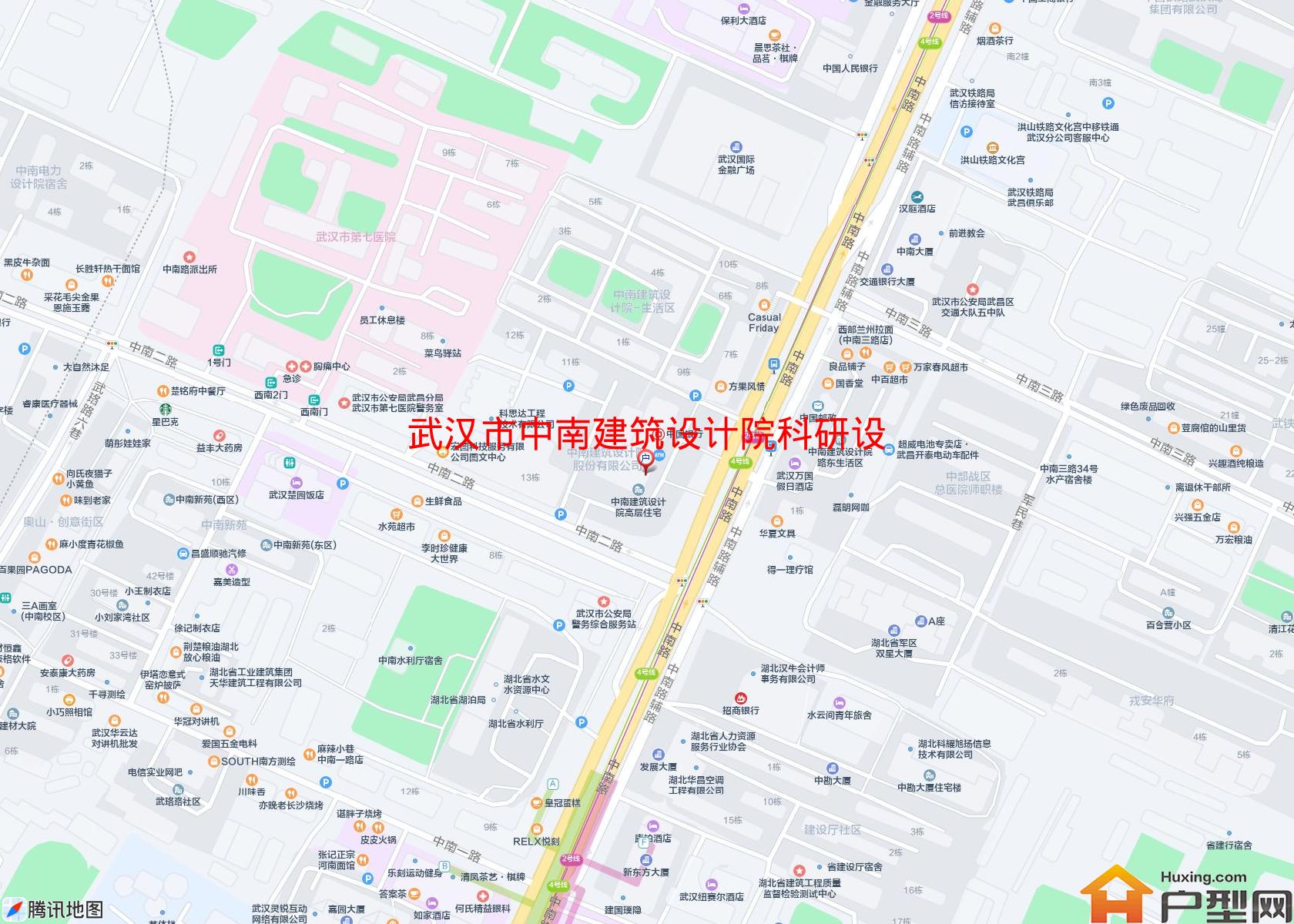 中南建筑设计院科研设计中心小区 - 户型网