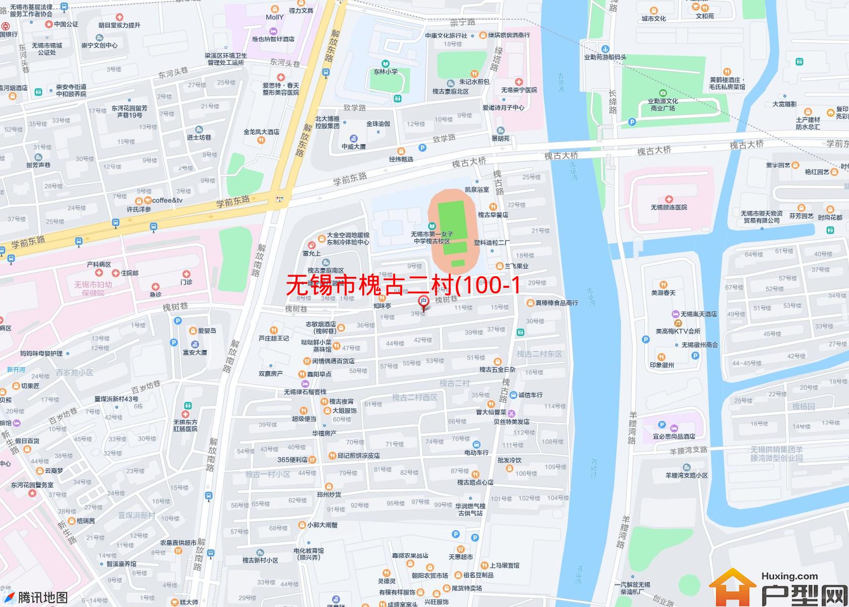 槐古二村(100-115)小区 - 户型网