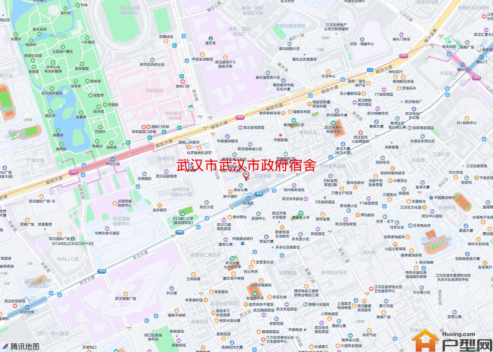 武汉市政府宿舍小区 - 户型网