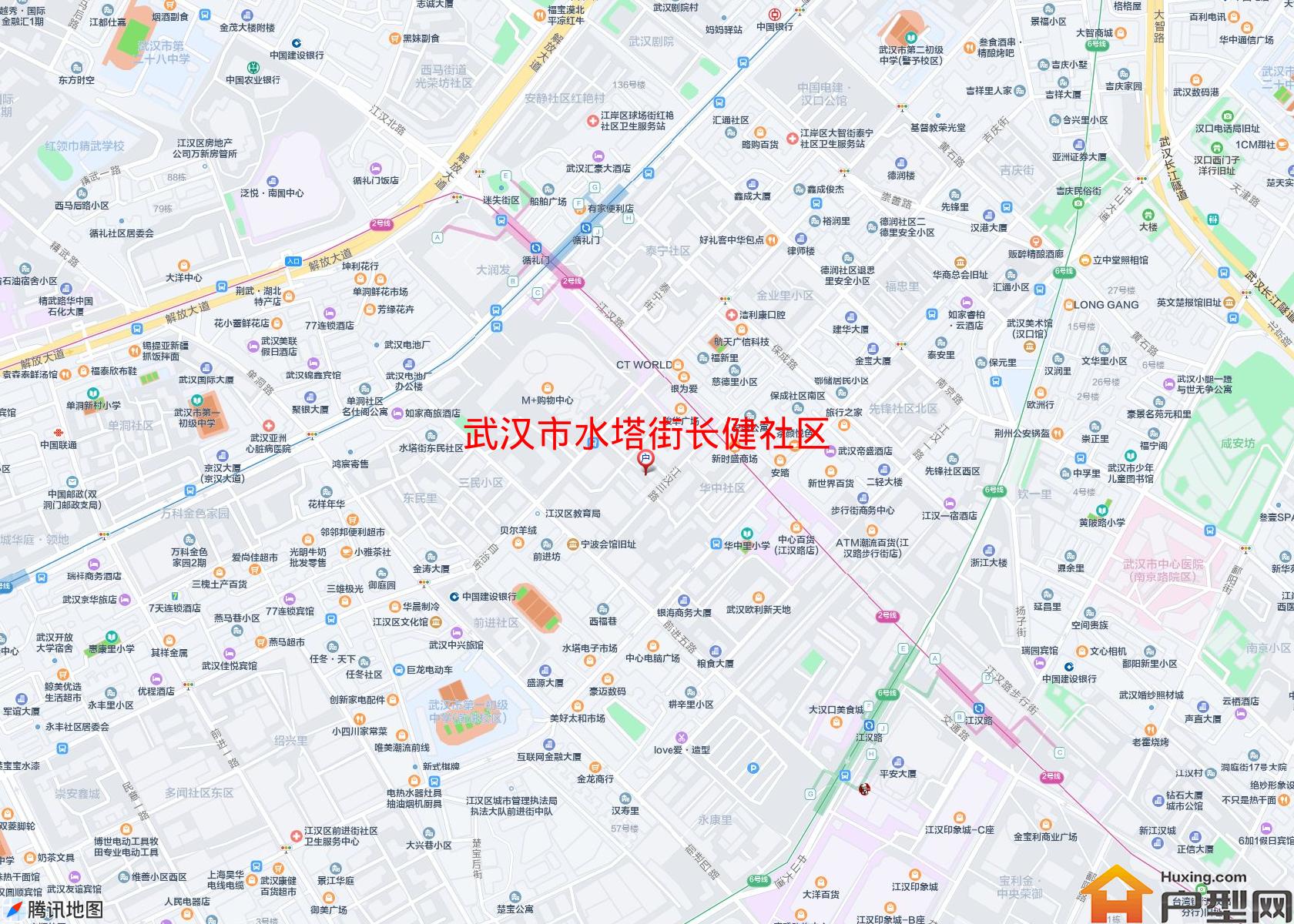 水塔街长健社区小区 - 户型网