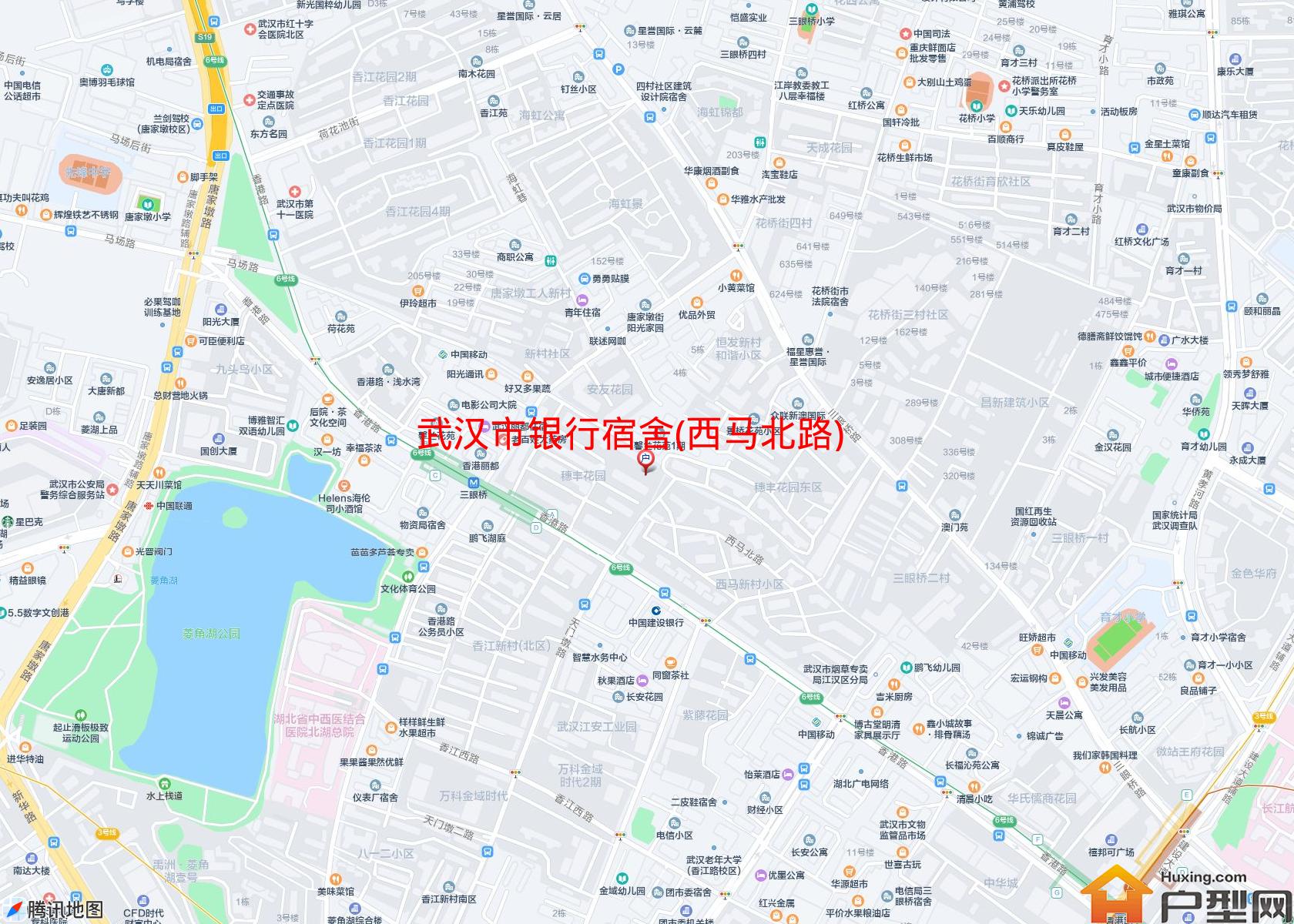 银行宿舍(西马北路)小区 - 户型网