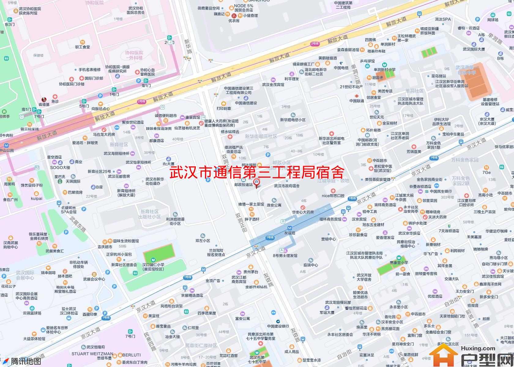 通信第三工程局宿舍小区 - 户型网