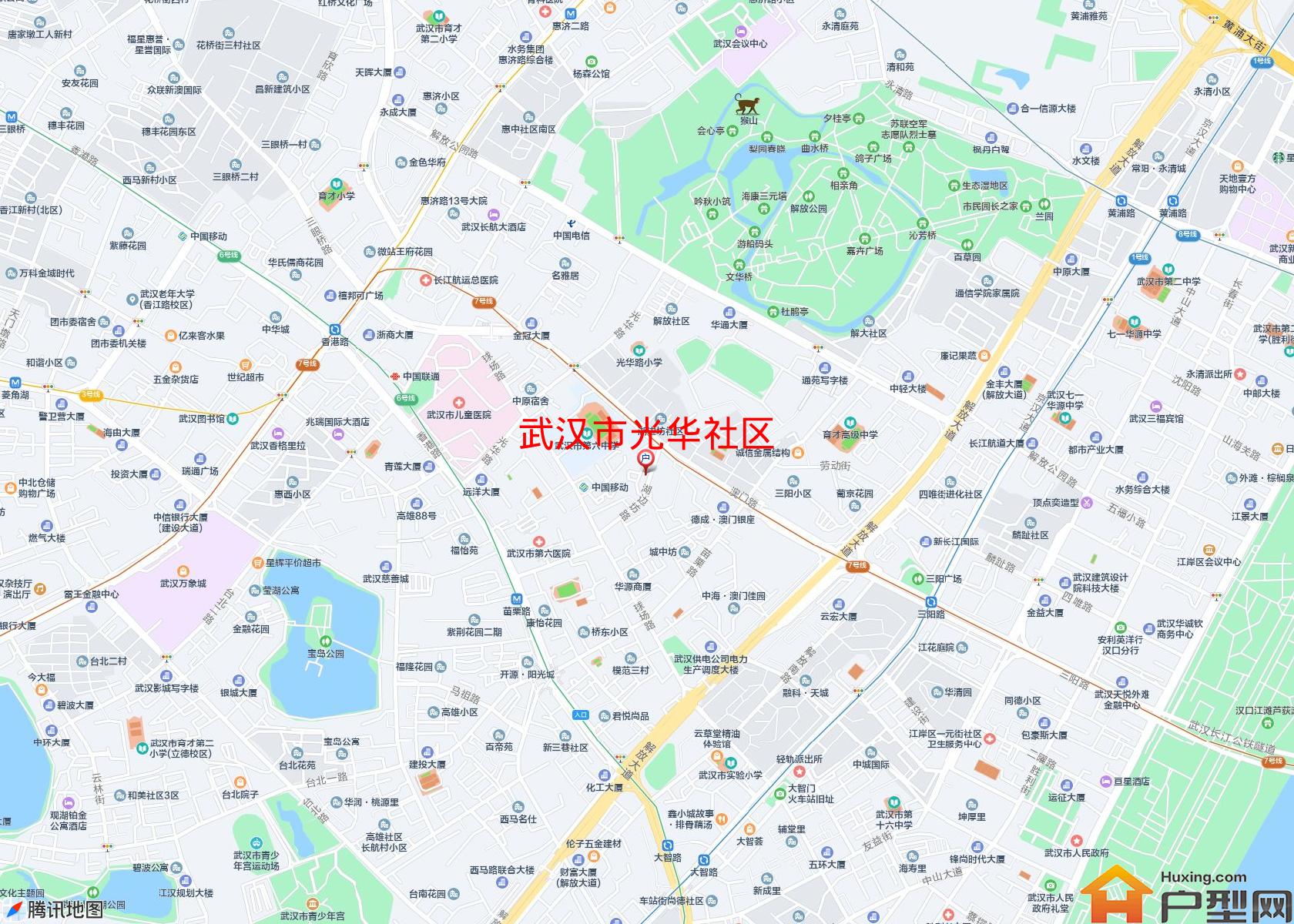 光华社区小区 - 户型网