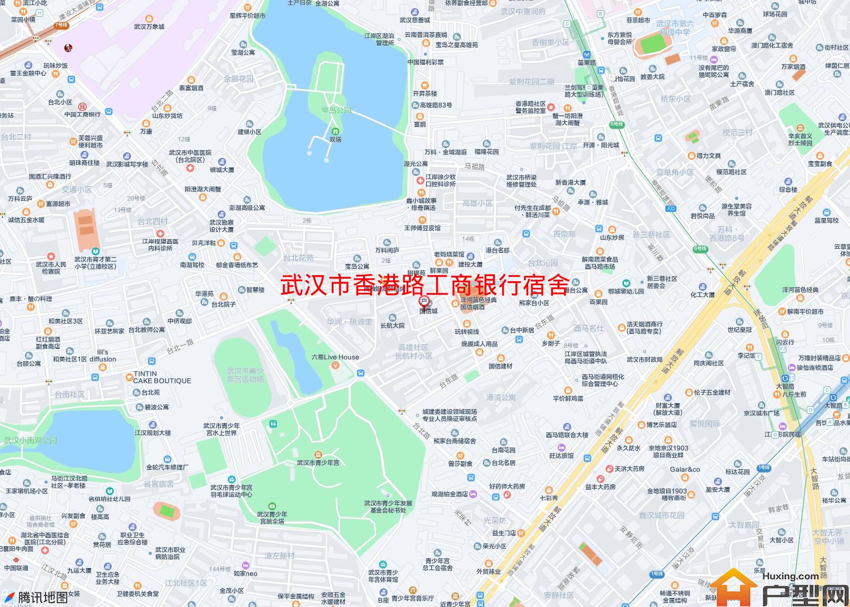 香港路工商银行宿舍小区 - 户型网