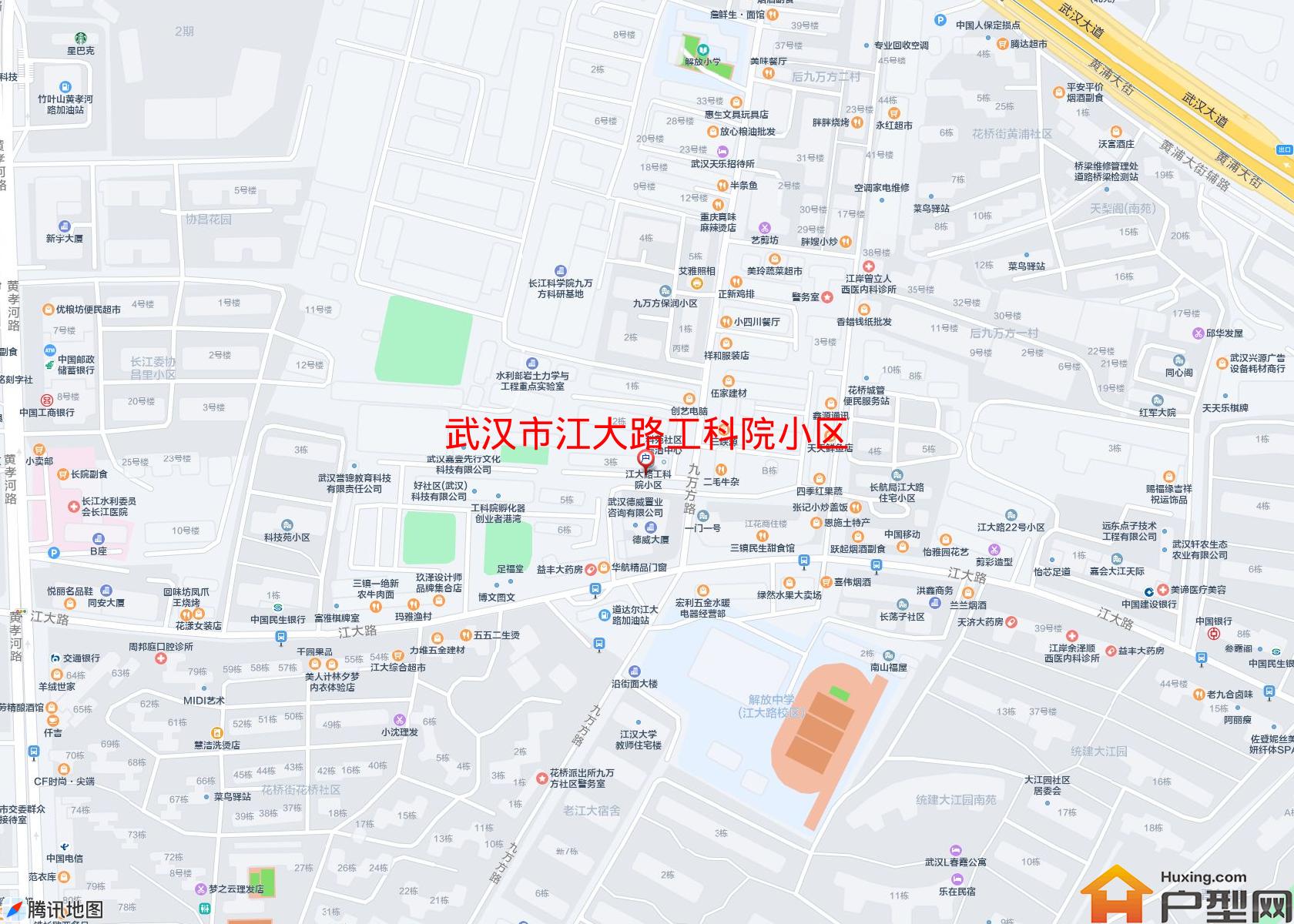 江大路工科院小区小区 - 户型网