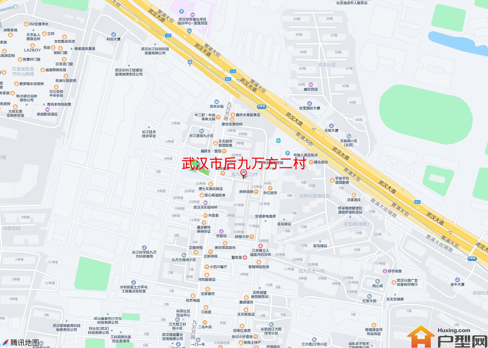 后九万方二村小区 - 户型网