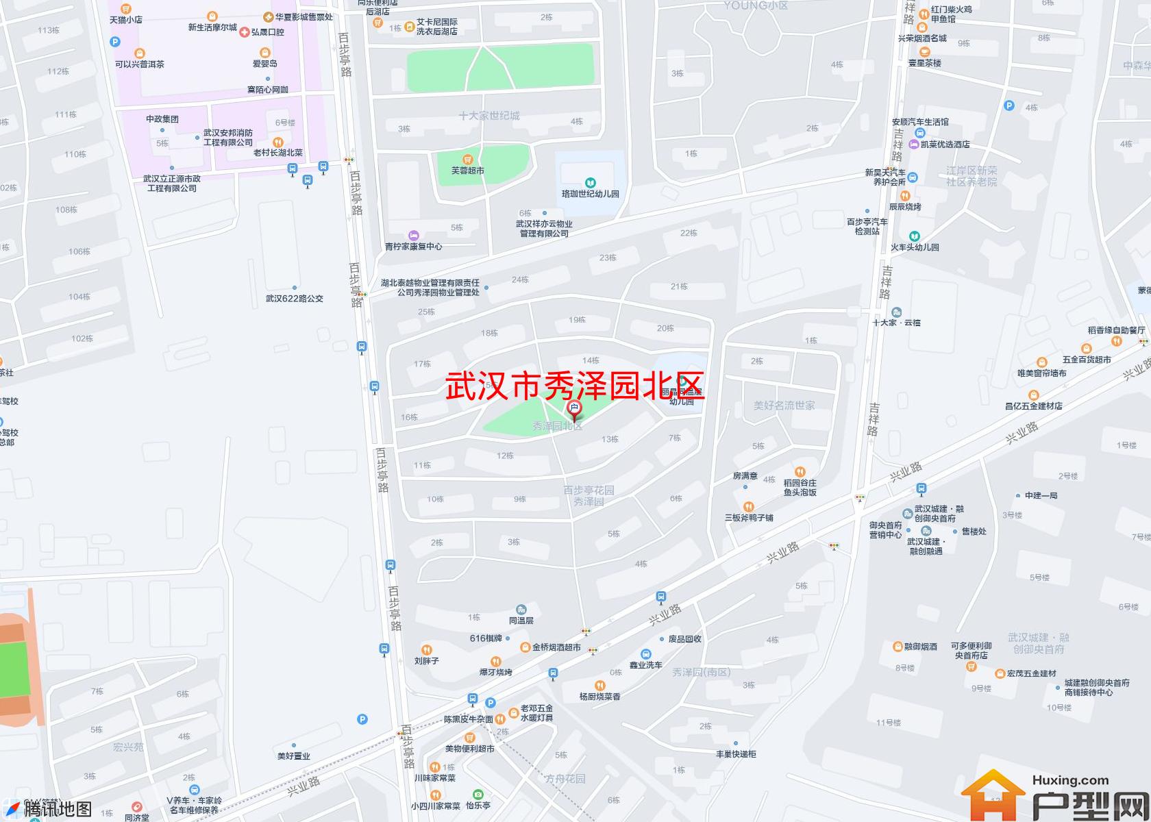 秀泽园北区小区 - 户型网