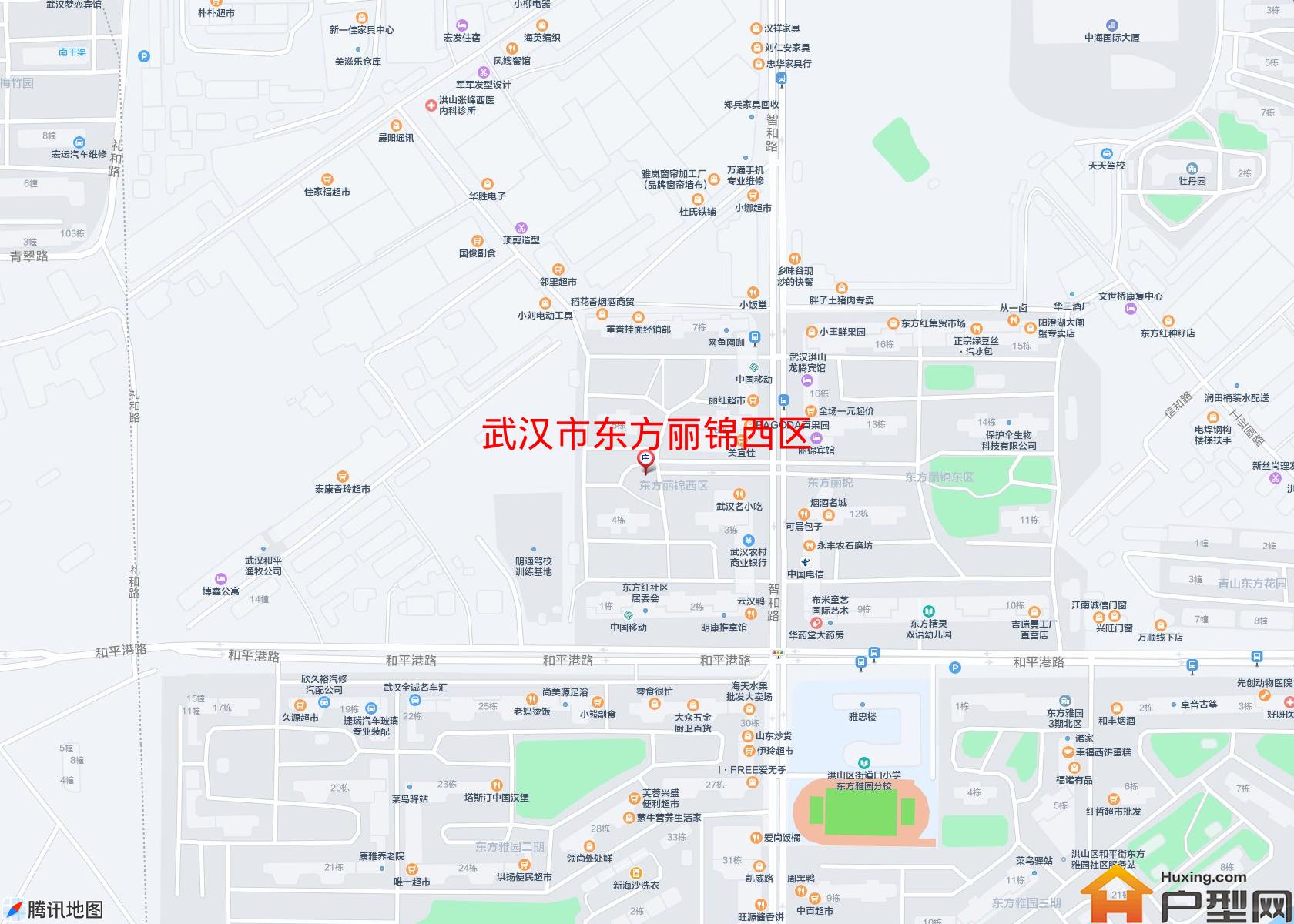东方丽锦西区小区 - 户型网