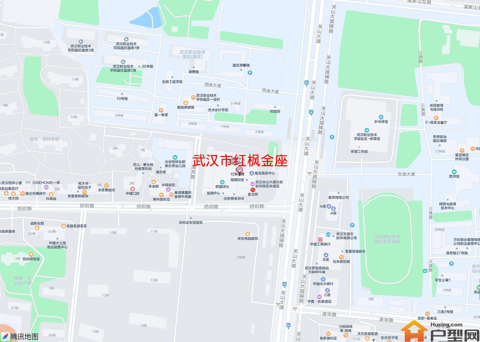 红枫金座小区 - 户型网