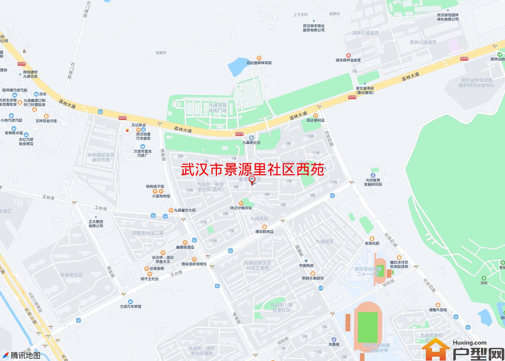 景源里社区西苑小区 - 户型网