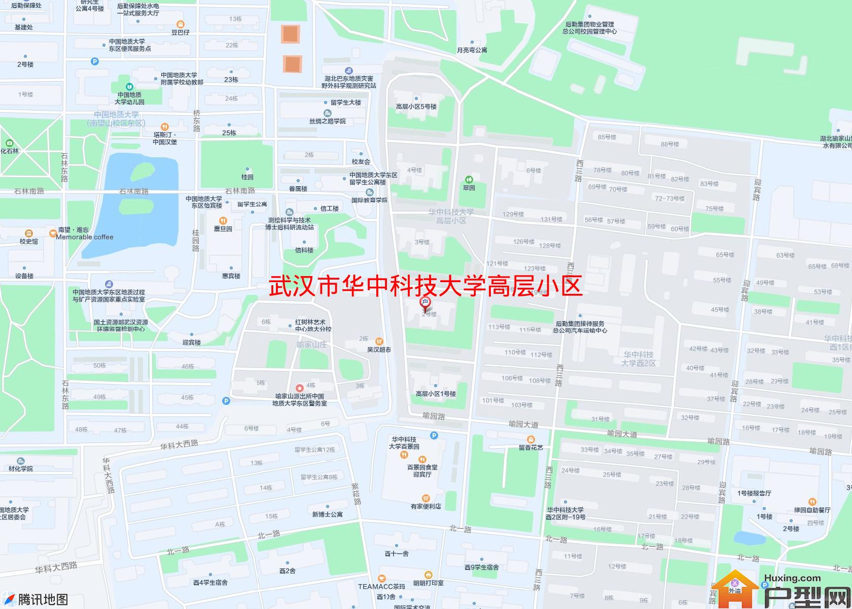 华中科技大学高层小区小区 - 户型网