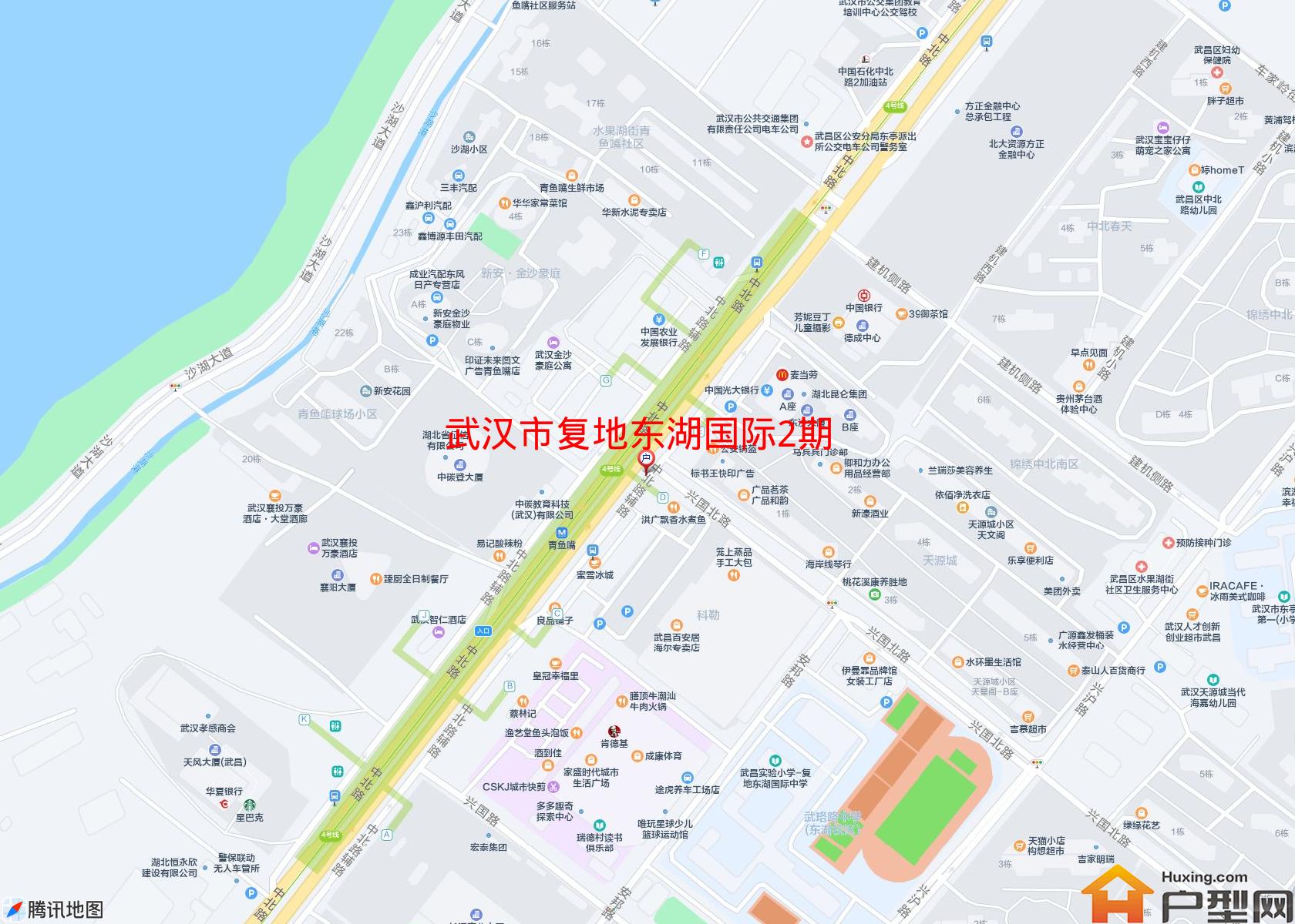 复地东湖国际2期小区 - 户型网