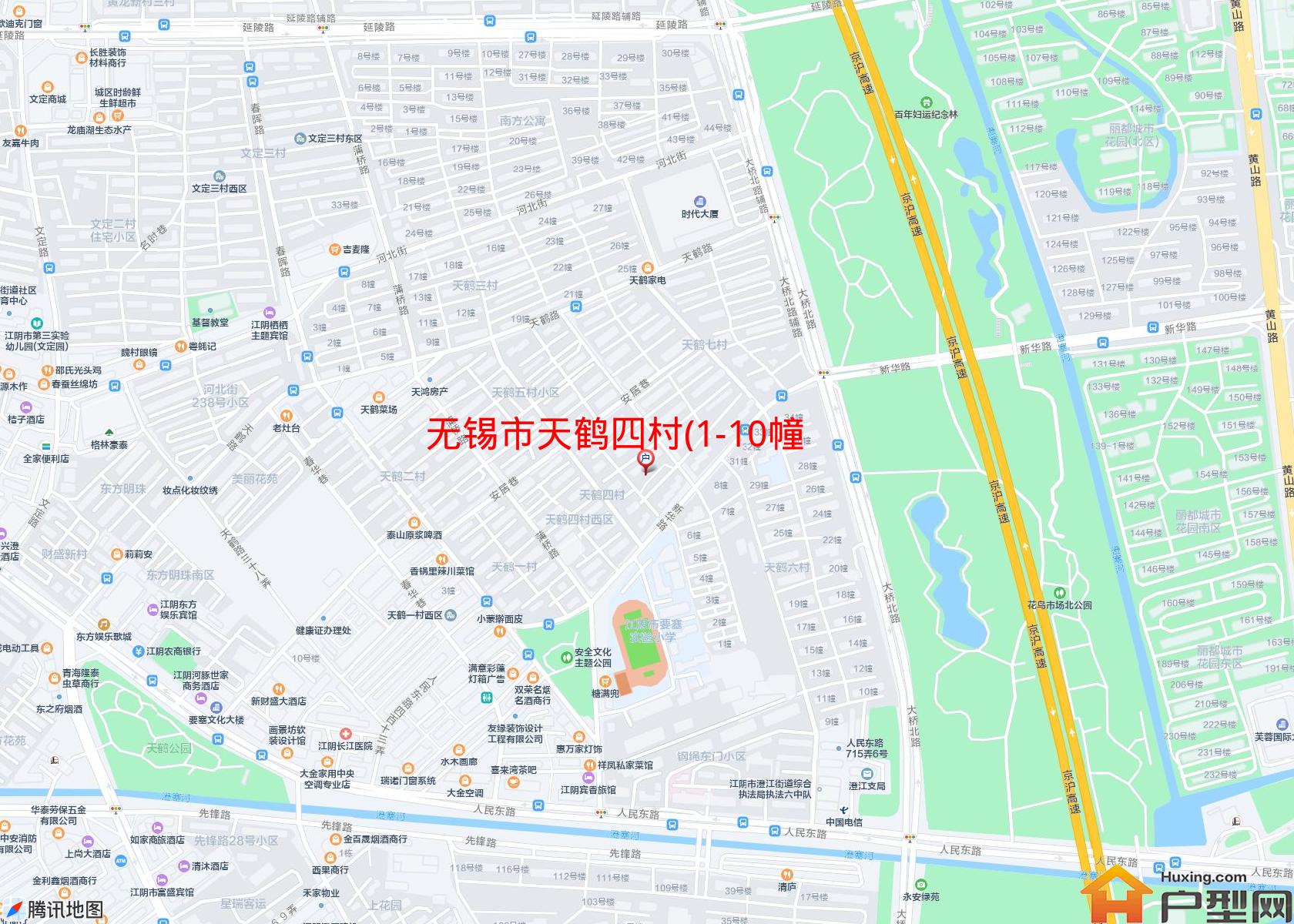 天鹤四村(1-10幢)小区 - 户型网
