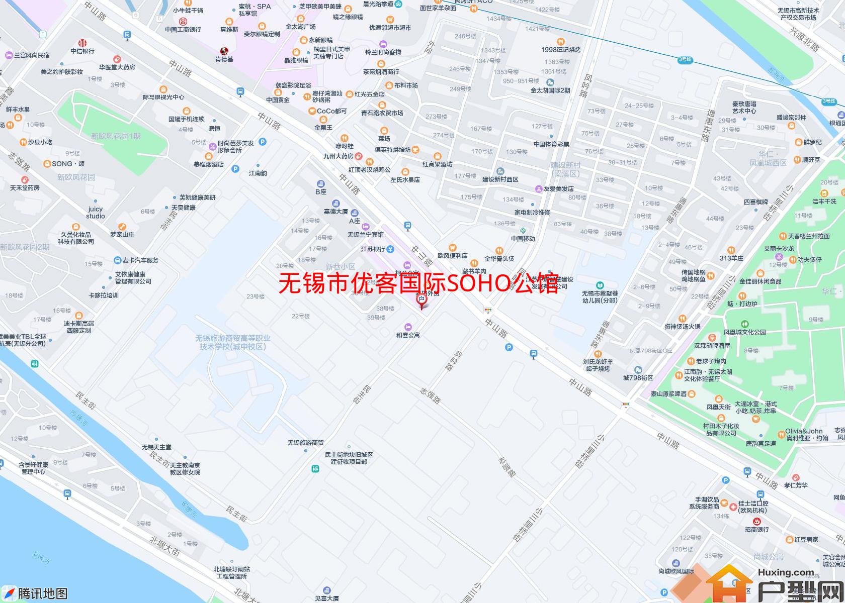 优客国际SOHO公馆小区 - 户型网