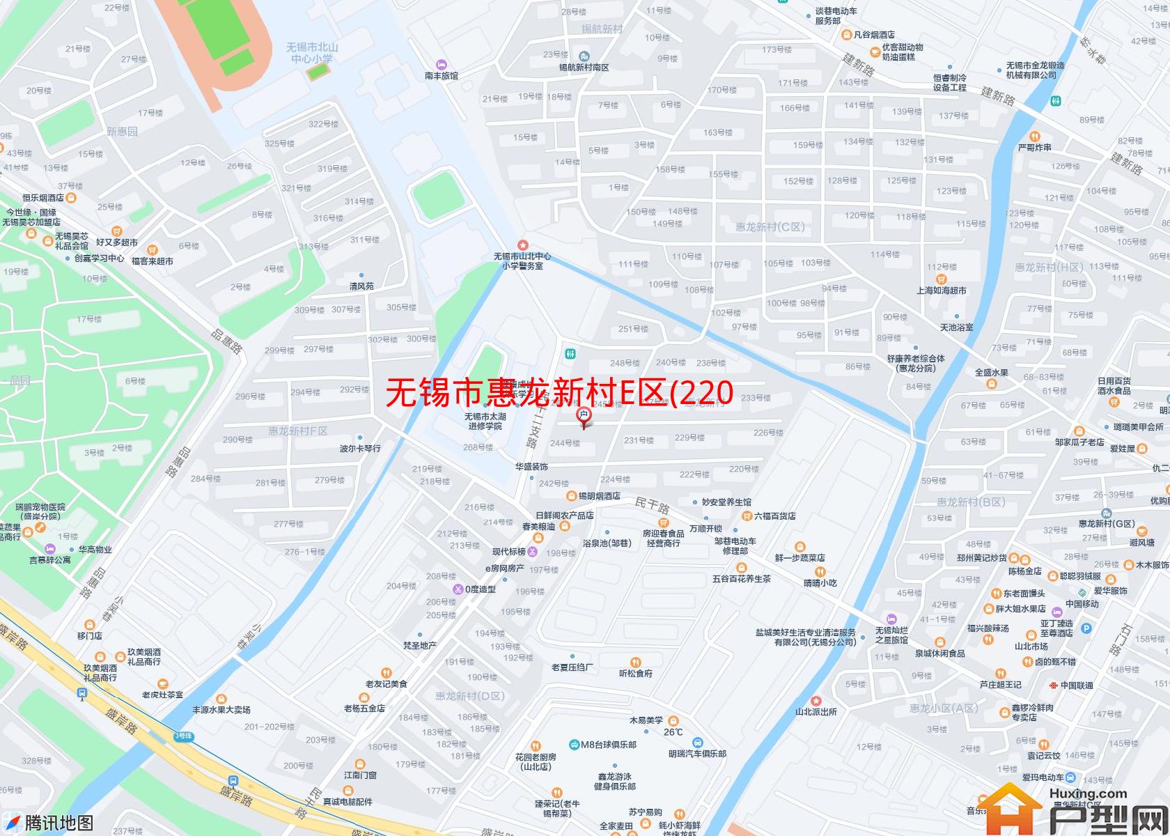 惠龙新村E区(220-252号)小区 - 户型网